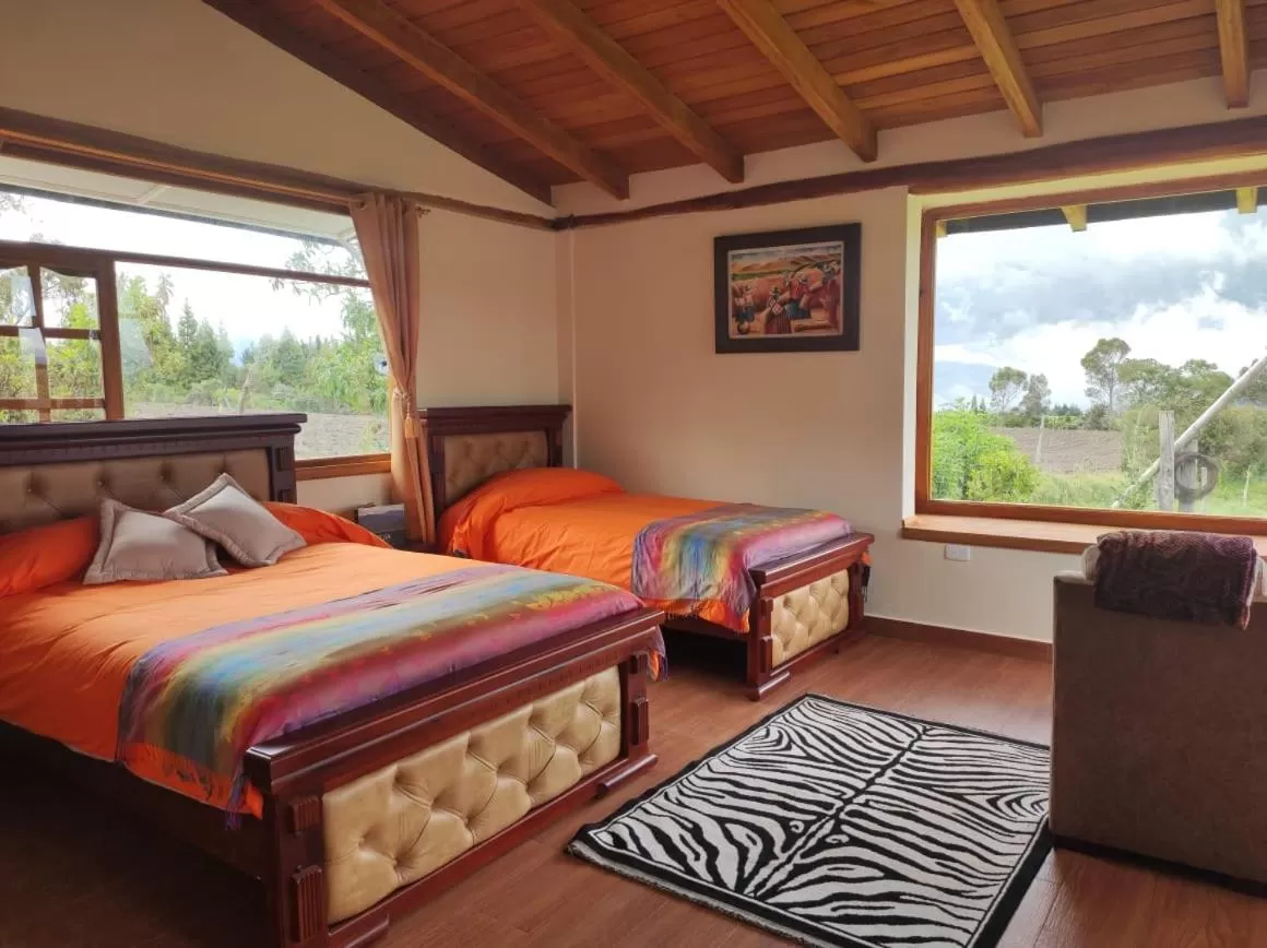 Photo of the whole room, Bed in Ruta de los volcanes "Casa de campo"