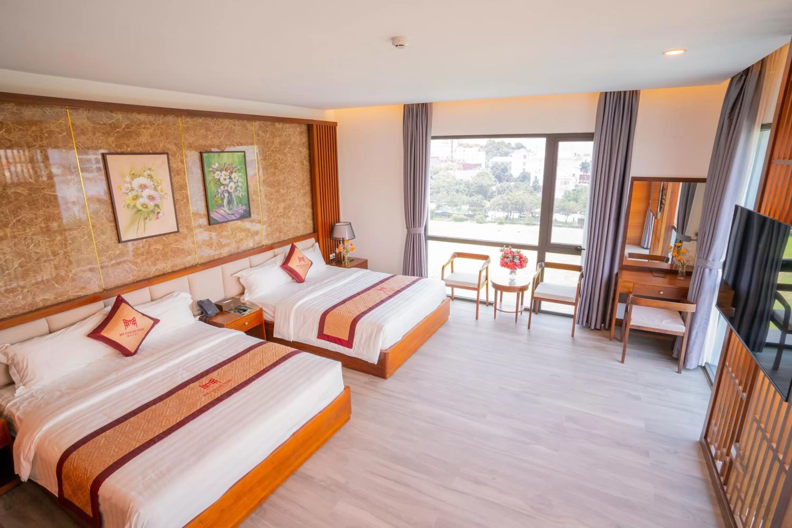 Bed in MT Collection Hotel