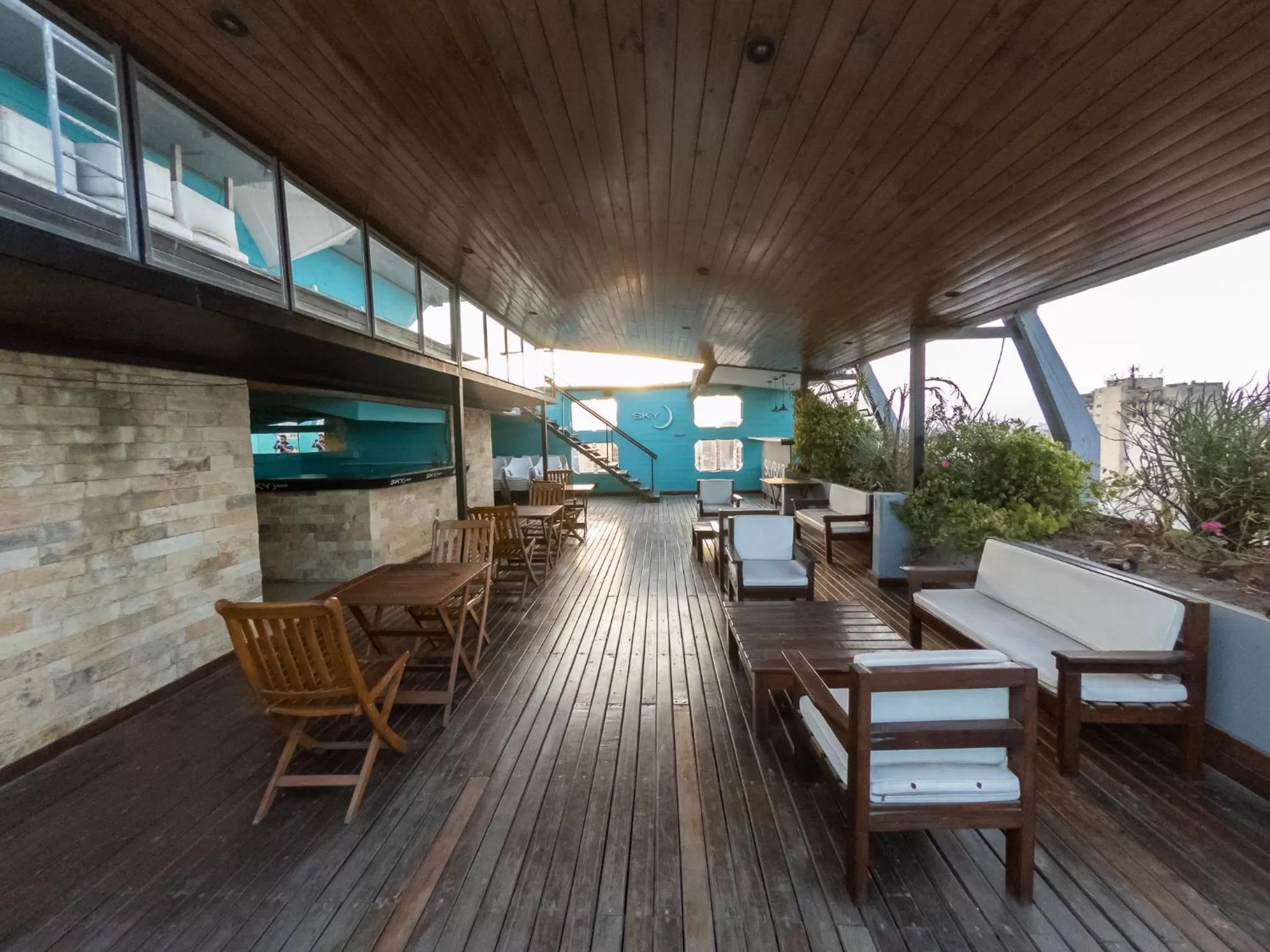 Patio, Restaurant/Places to Eat in Hotel Metropol