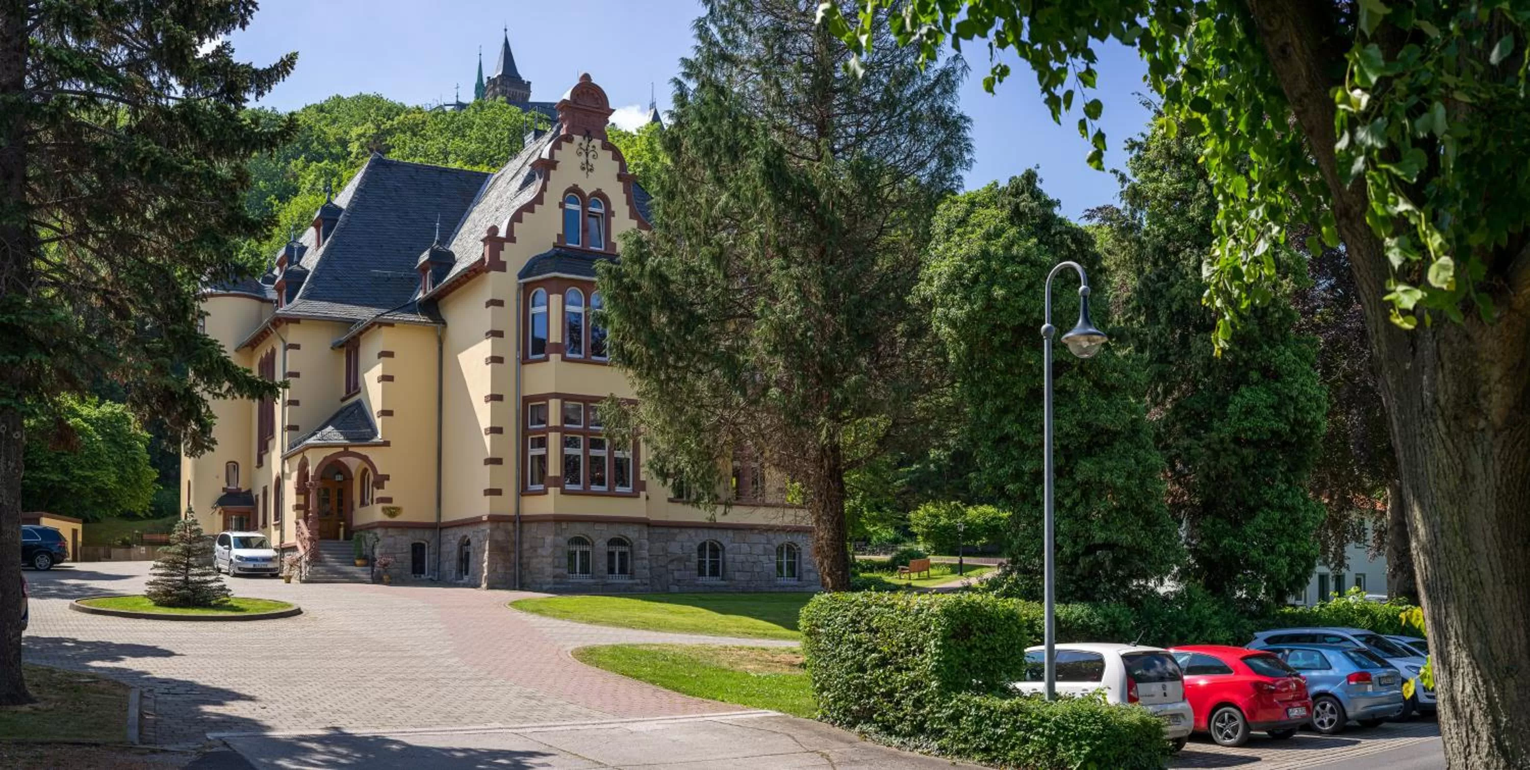 Property building in Hotel Erbprinzenpalais