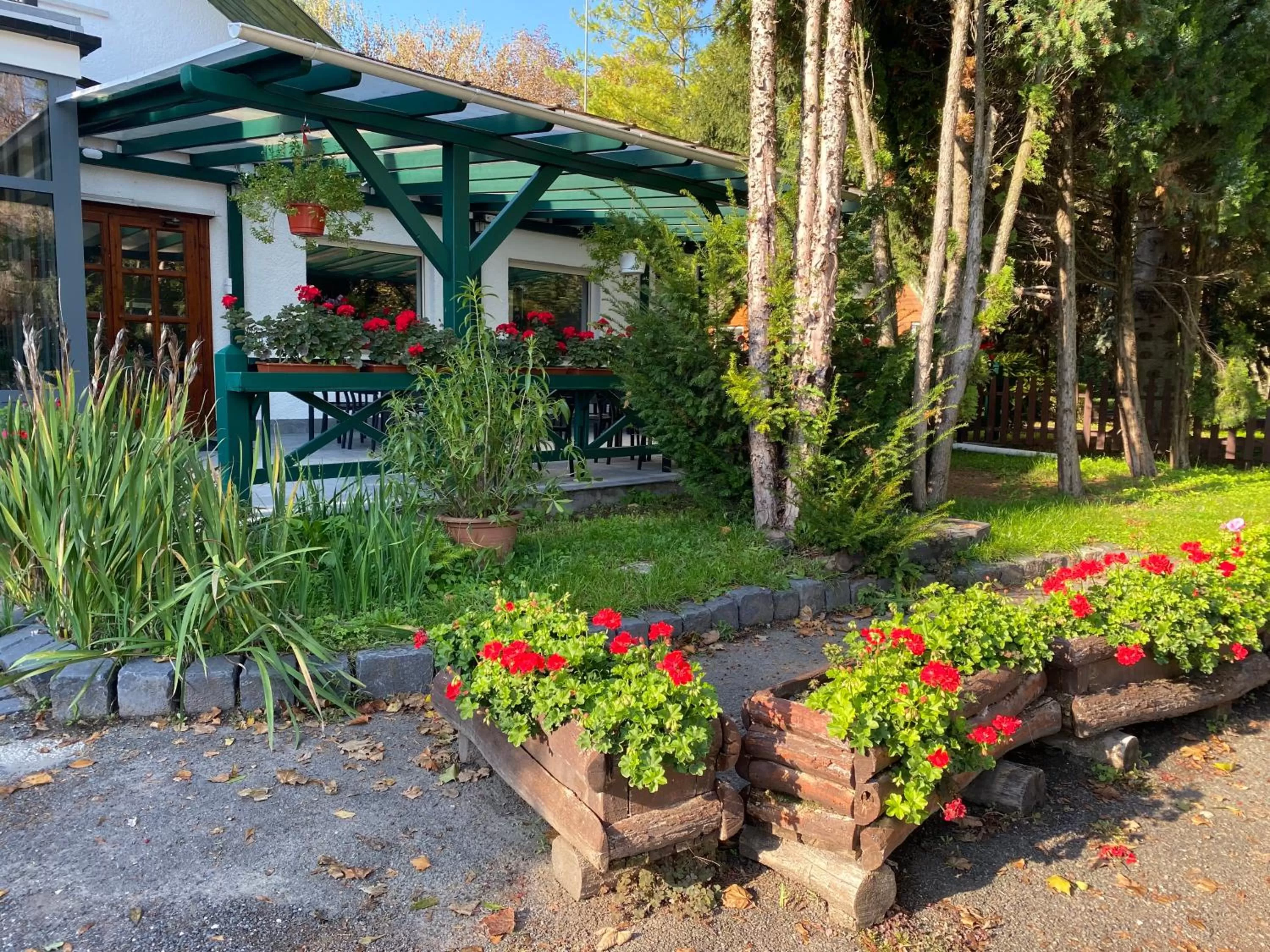 Property building, Garden in A Fogadó