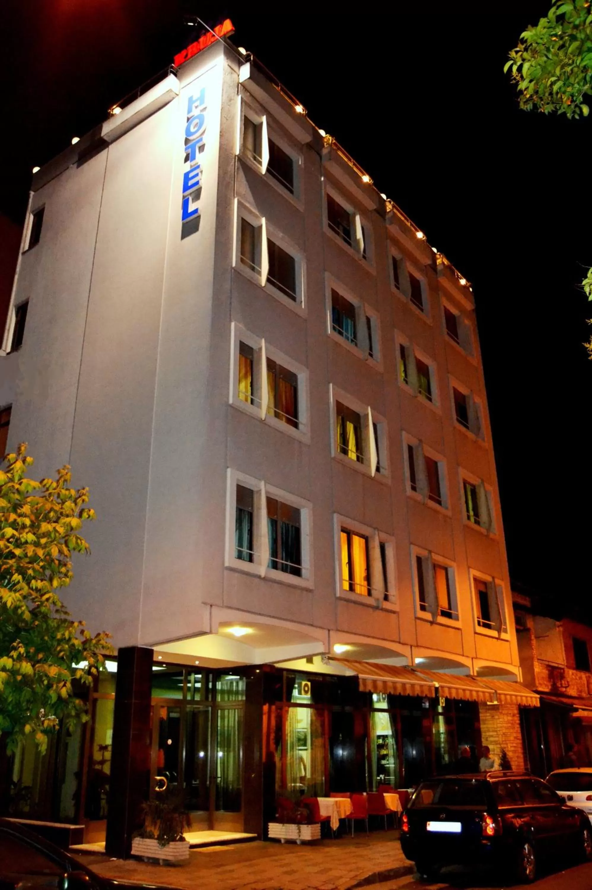 Facade/entrance in Kruja Hotel