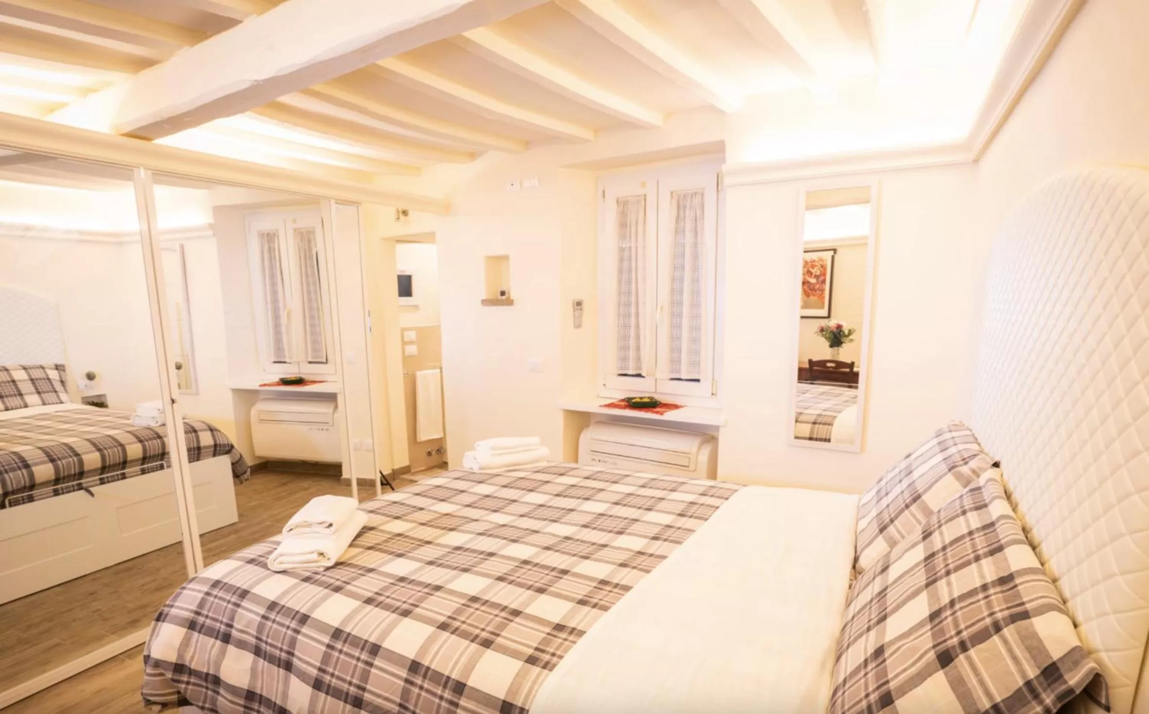 Photo of the whole room, Bed in GB apartments