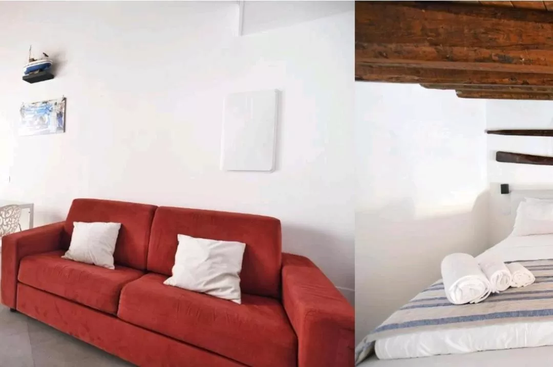 Living room in San Francesco Rooms and Apartment with Terrace in Palermo Locazione Turistica