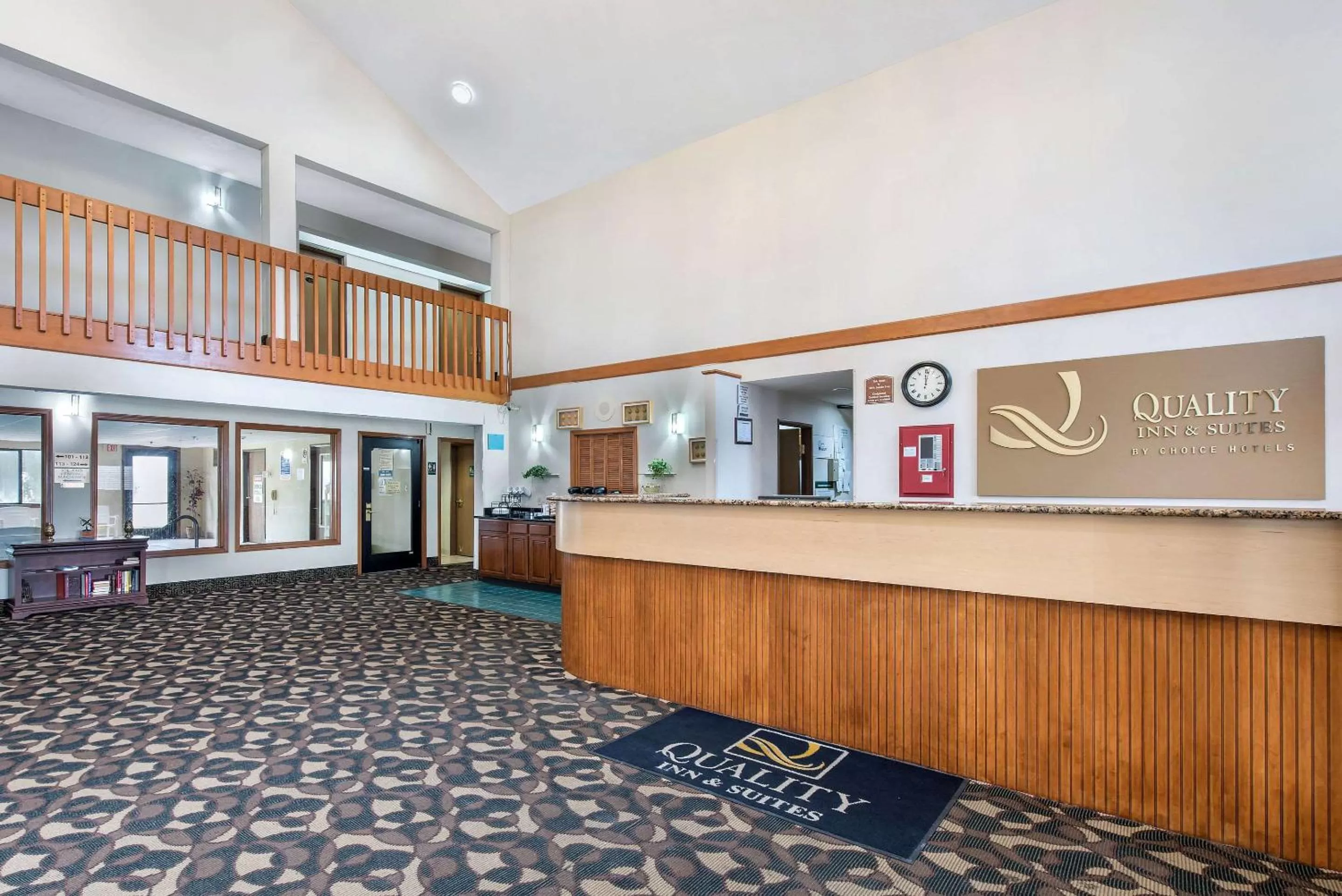 Lobby or reception in Quality Inn & Suites Lebanon I-65