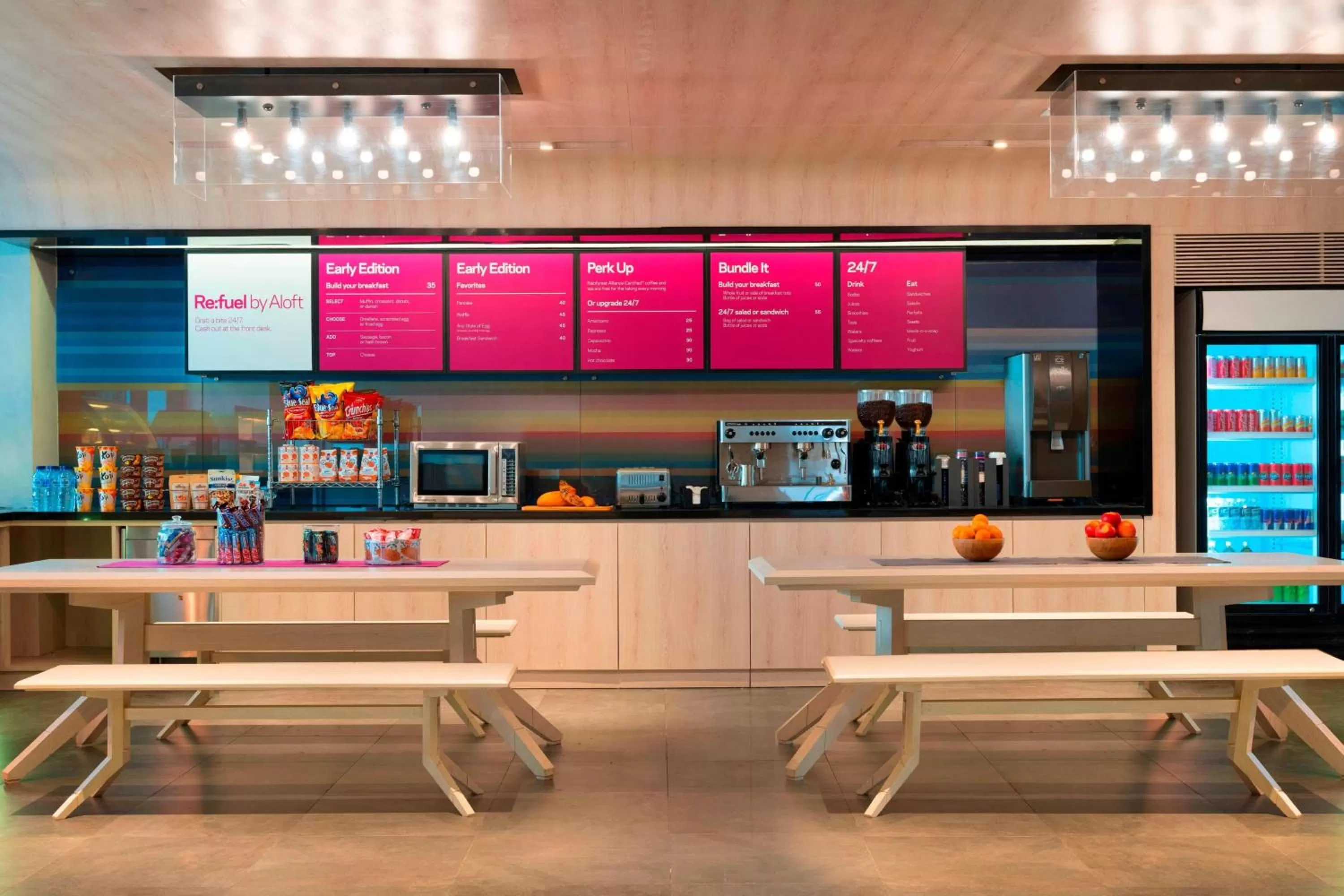 Restaurant/places to eat in Aloft Jakarta Wahid Hasyim