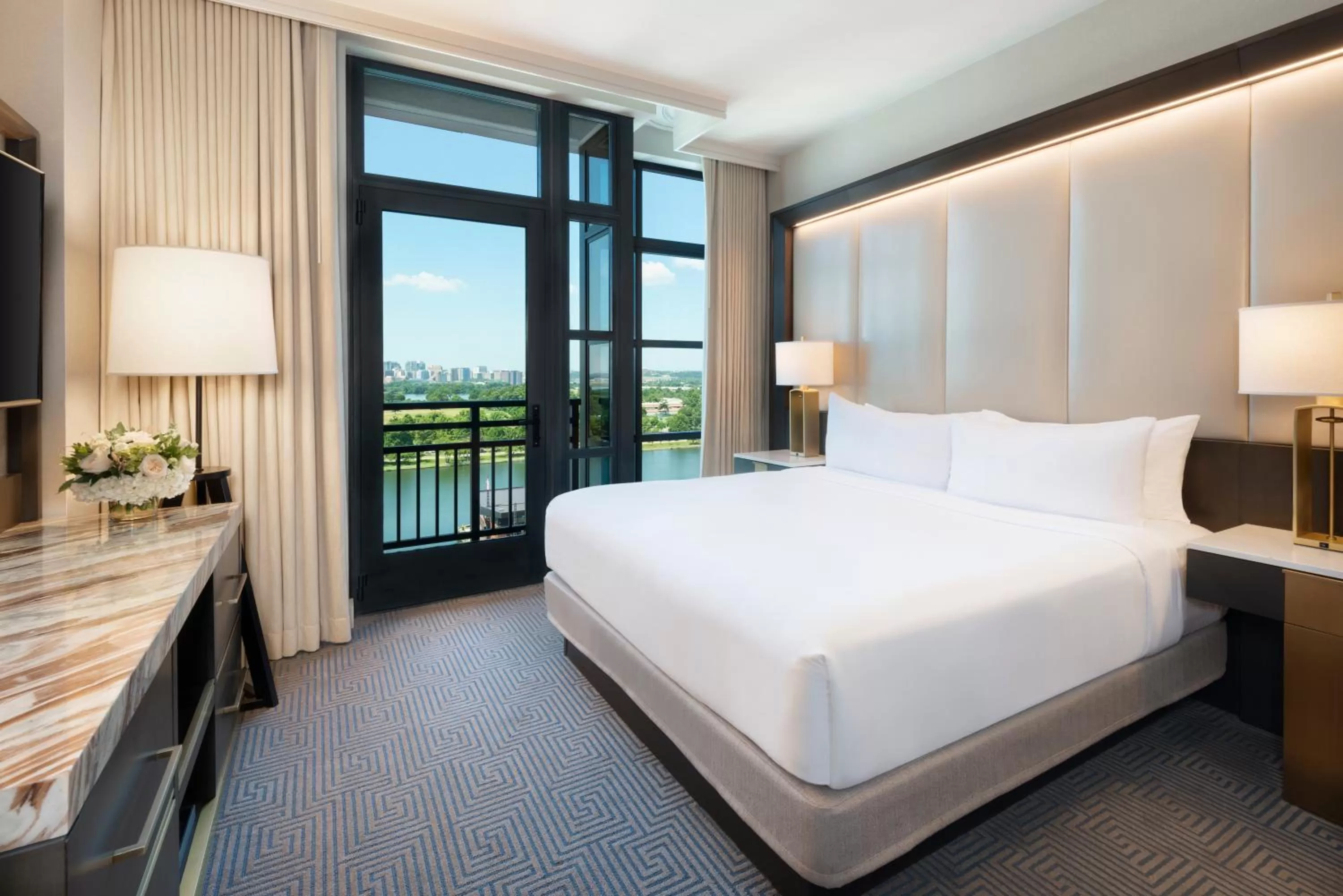 Photo of the whole room, Bed in InterContinental - Washington D.C. - The Wharf by IHG