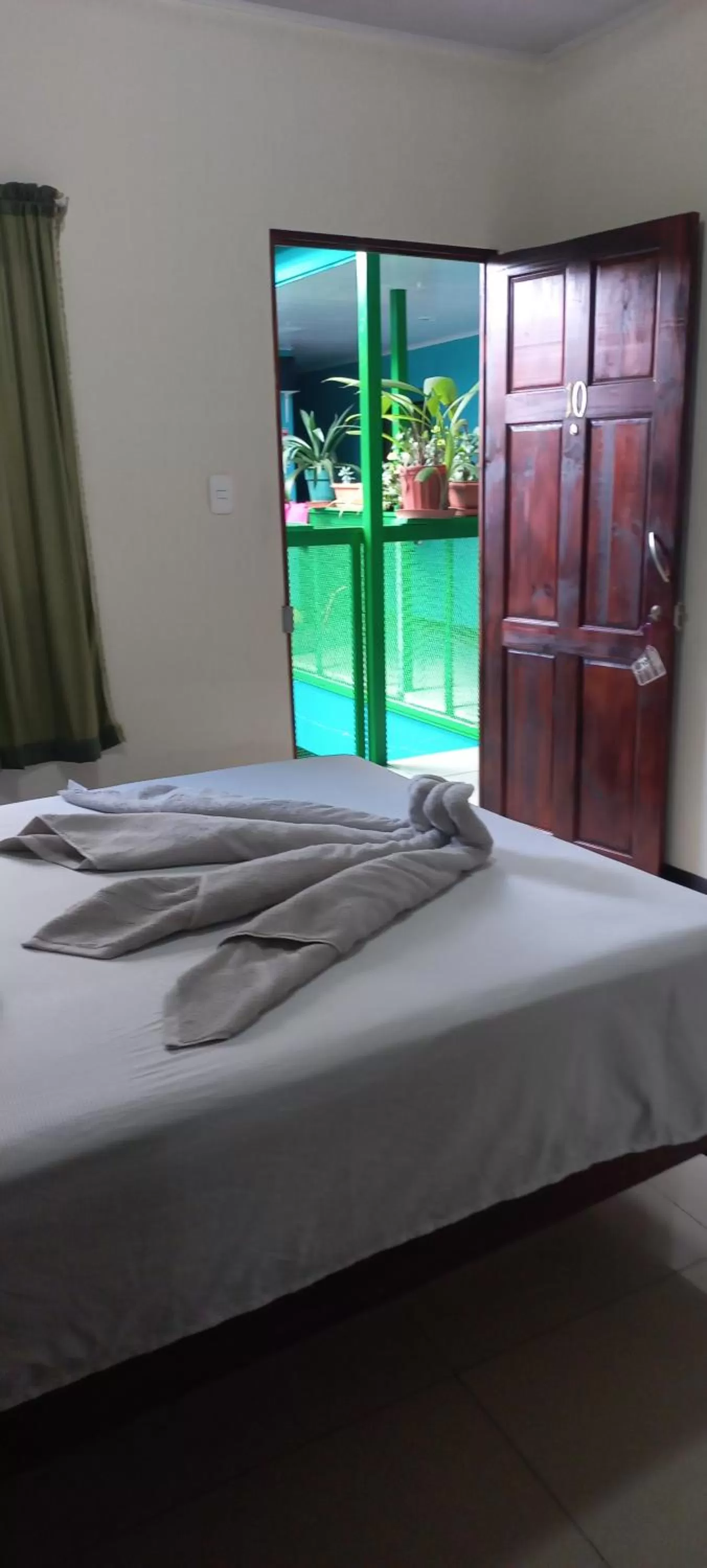 Bed in Hotel Trianon