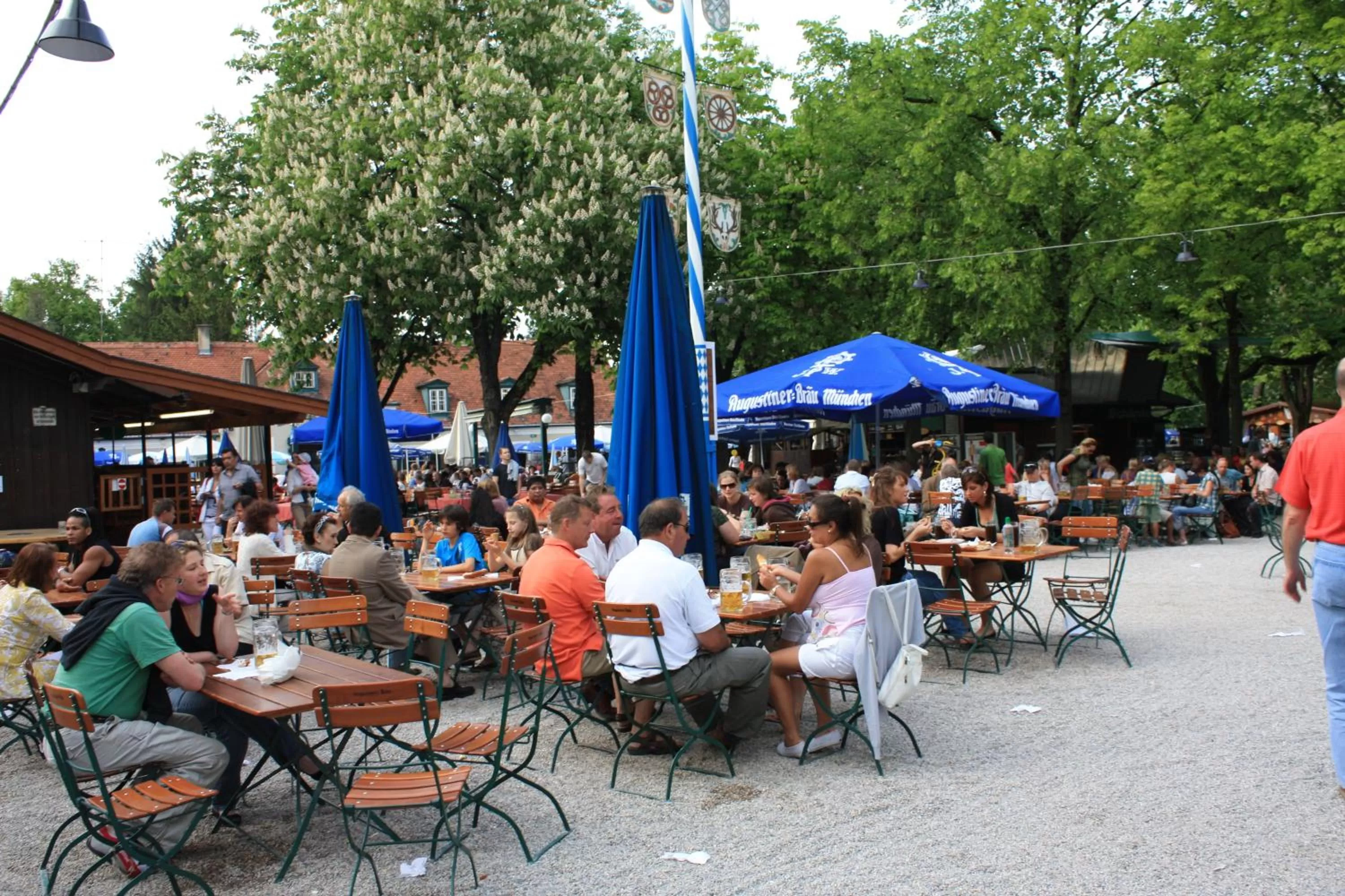 Area and facilities in Laimer Hof am Schloss Nymphenburg