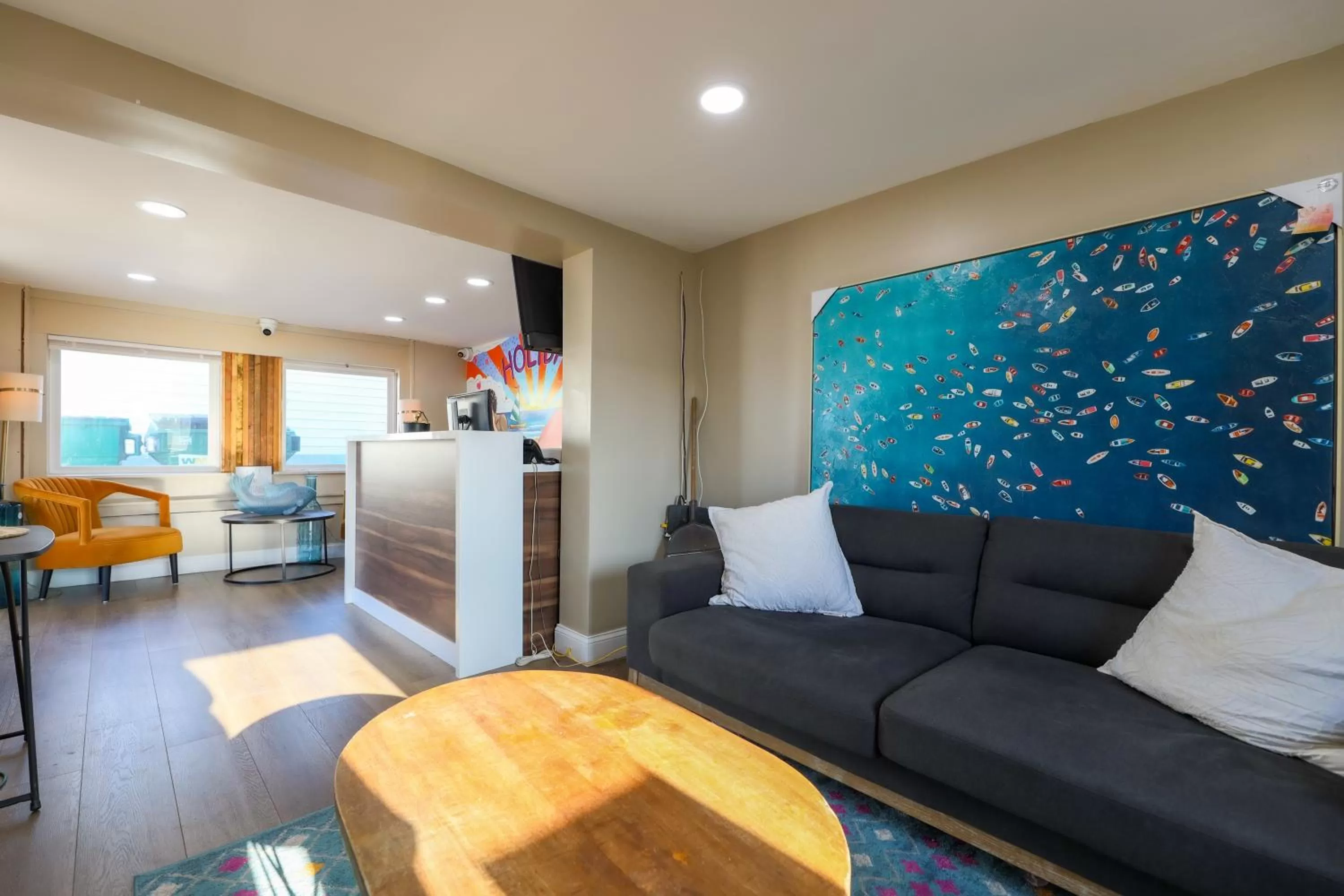 Lobby or reception in Seaside Sands Inn