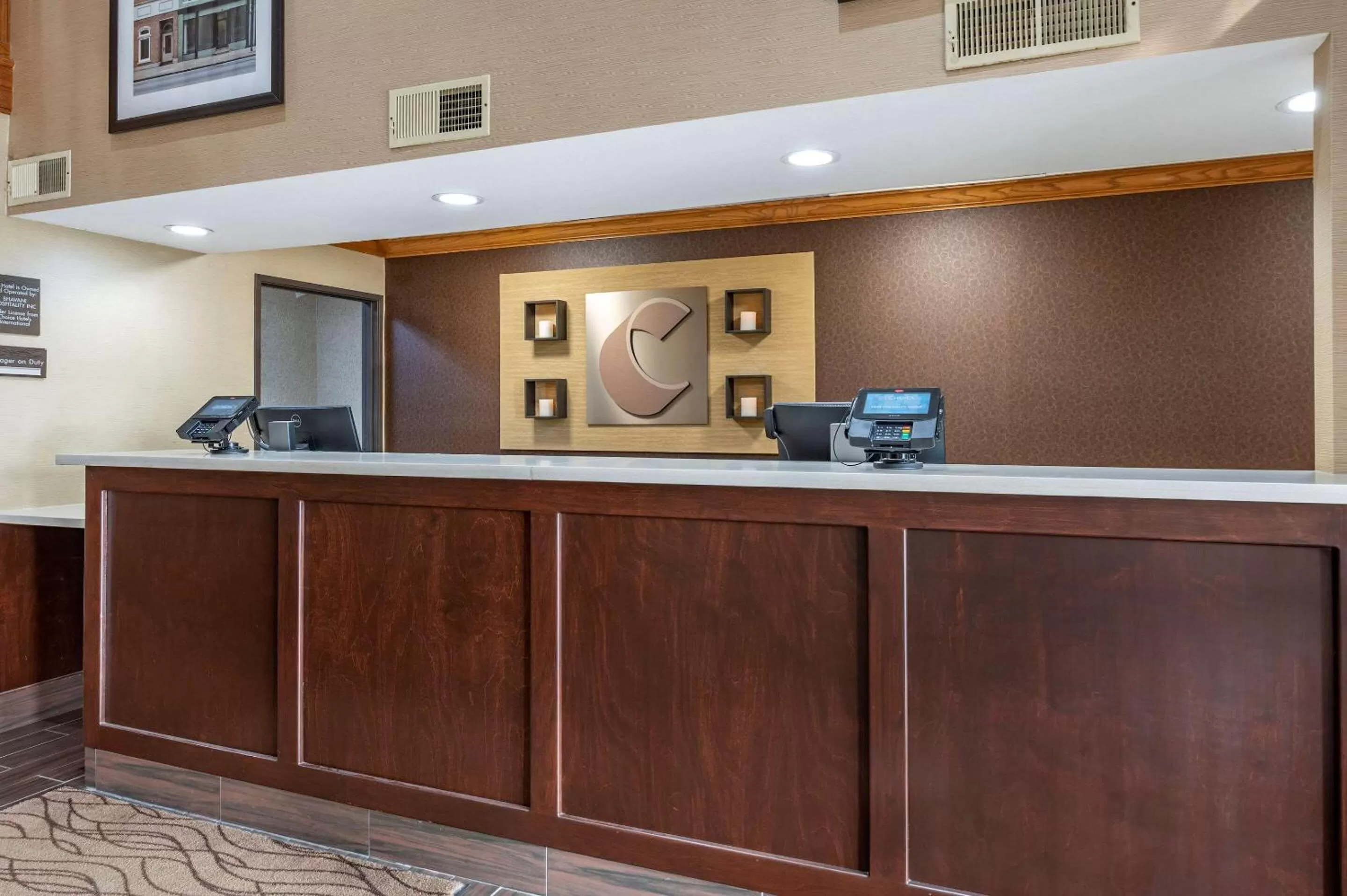 Lobby or reception in Comfort Inn & Suites Napoleon