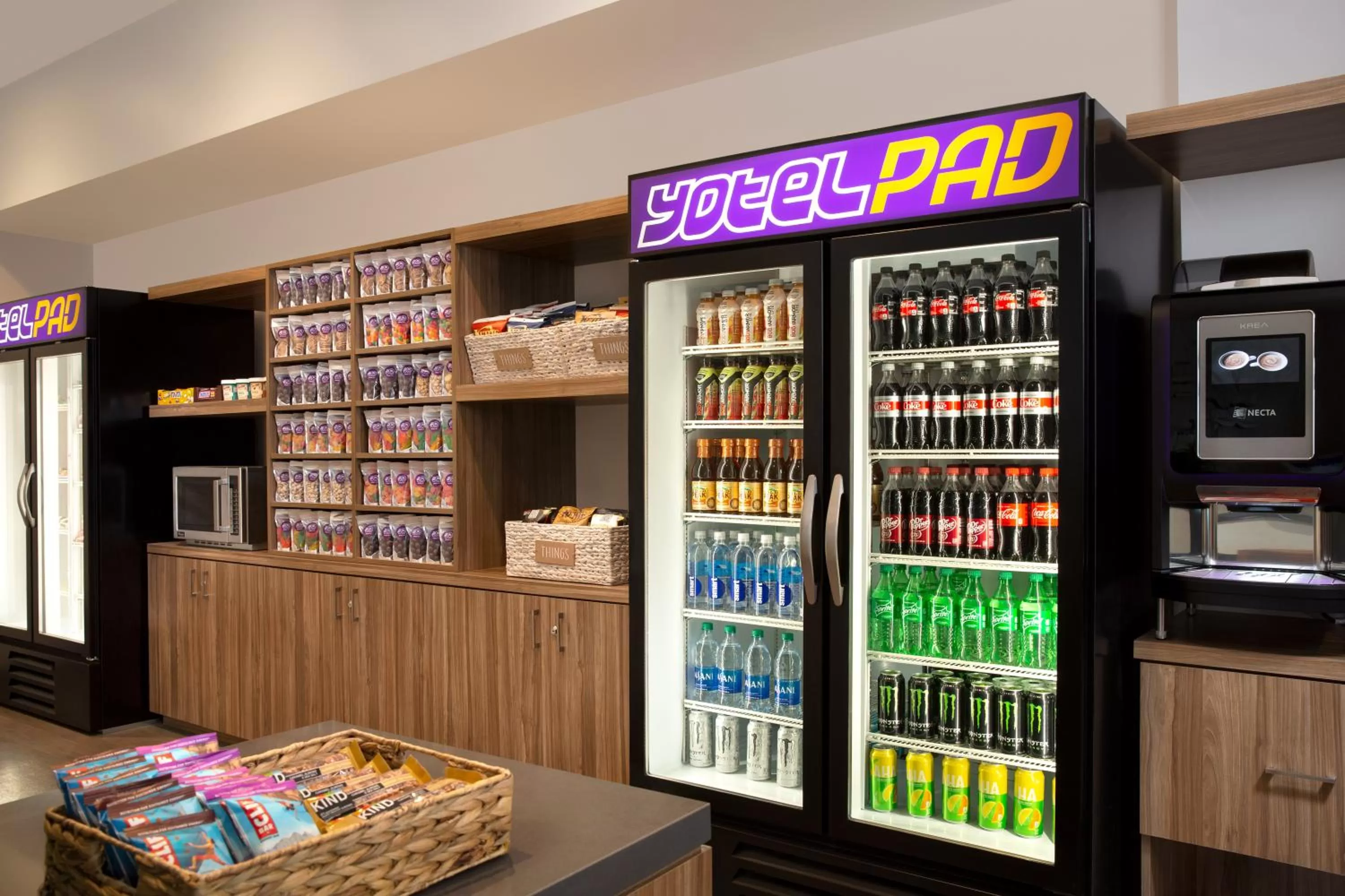 On-site shops in YOTELPAD Park City