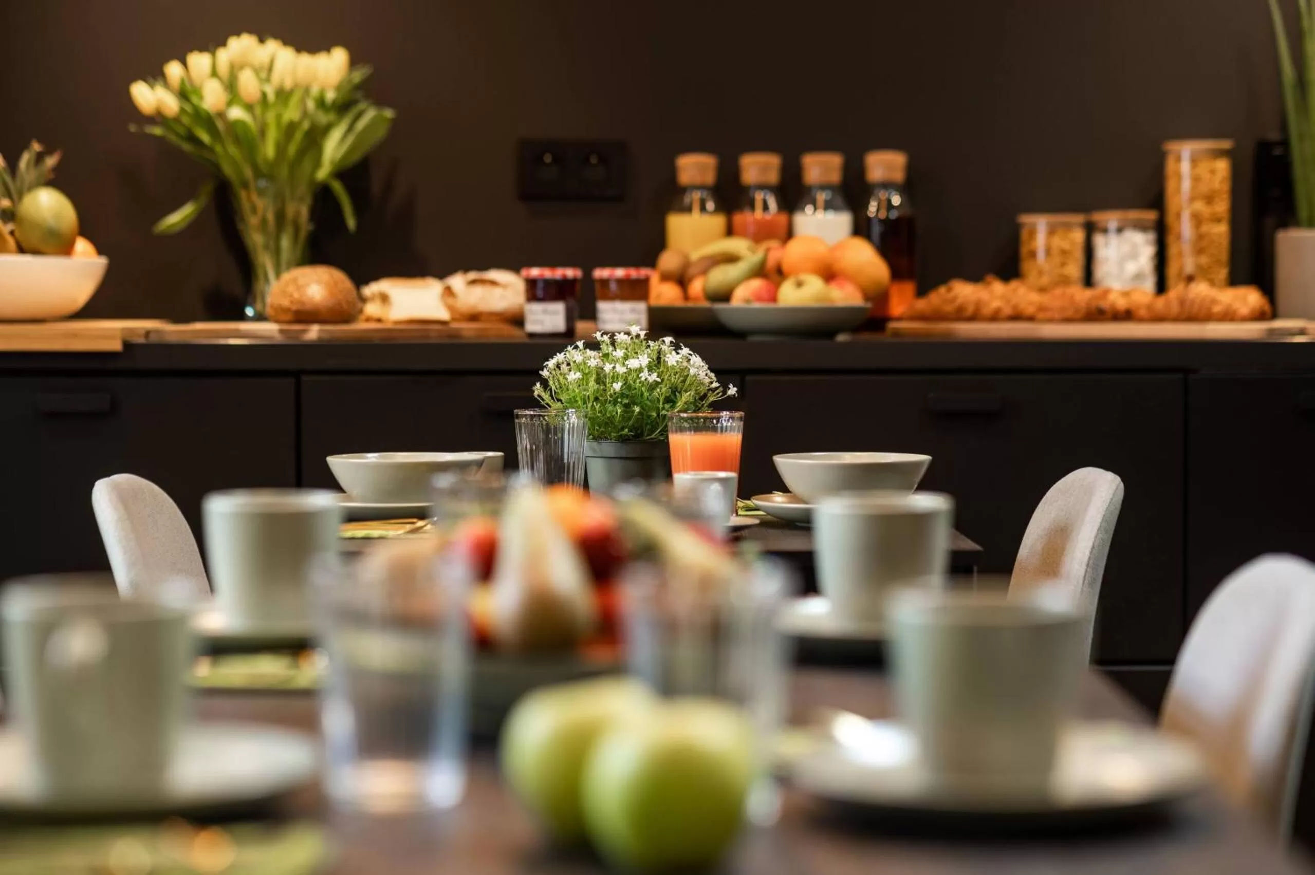 Dining area in La Maison de Jean by Maison Bacou