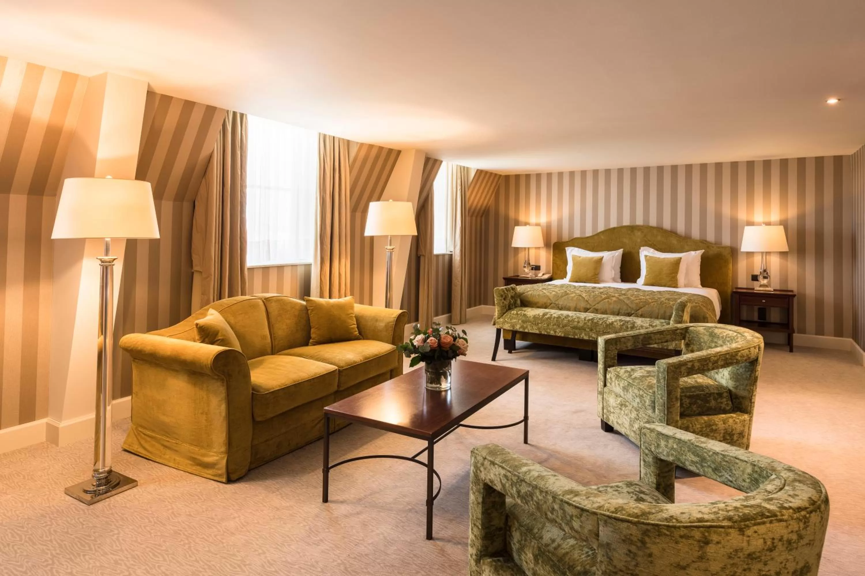 Bedroom, Bed in Dukes' Palace Brugge - by Dukes' Hotel Collection