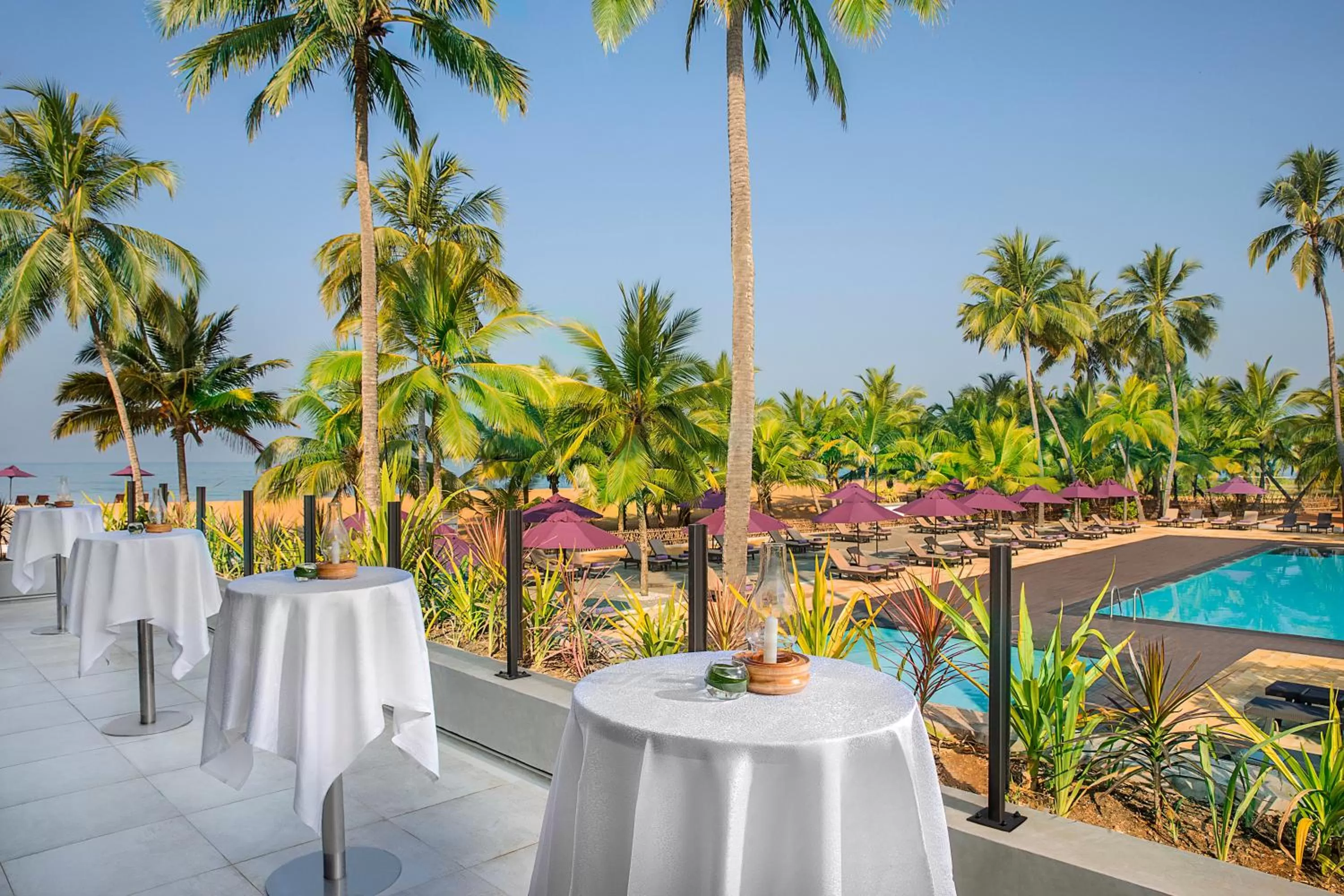 Patio in Avani Kalutara Resort