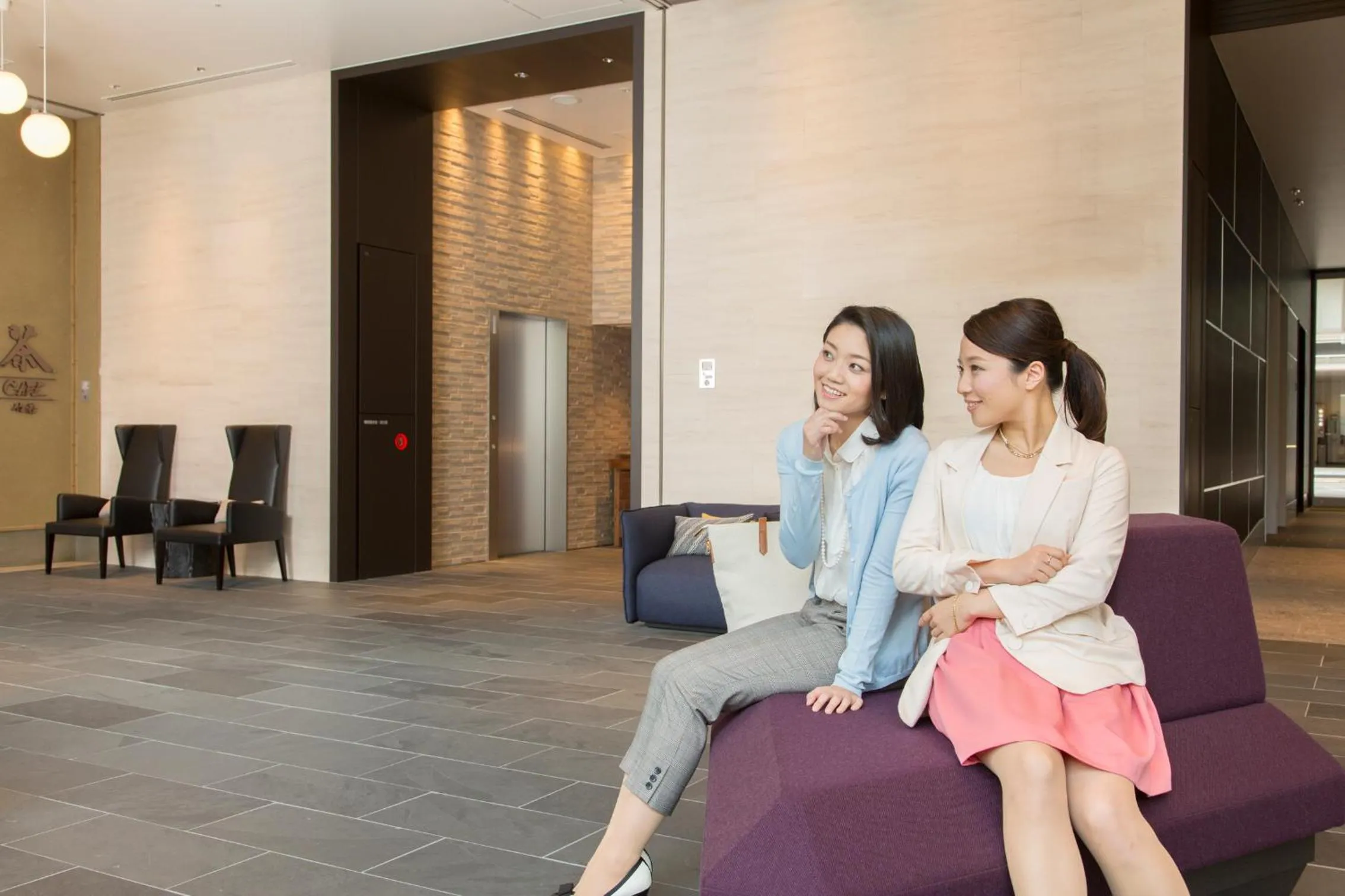 Lobby or reception in Tokyu Stay Ginza