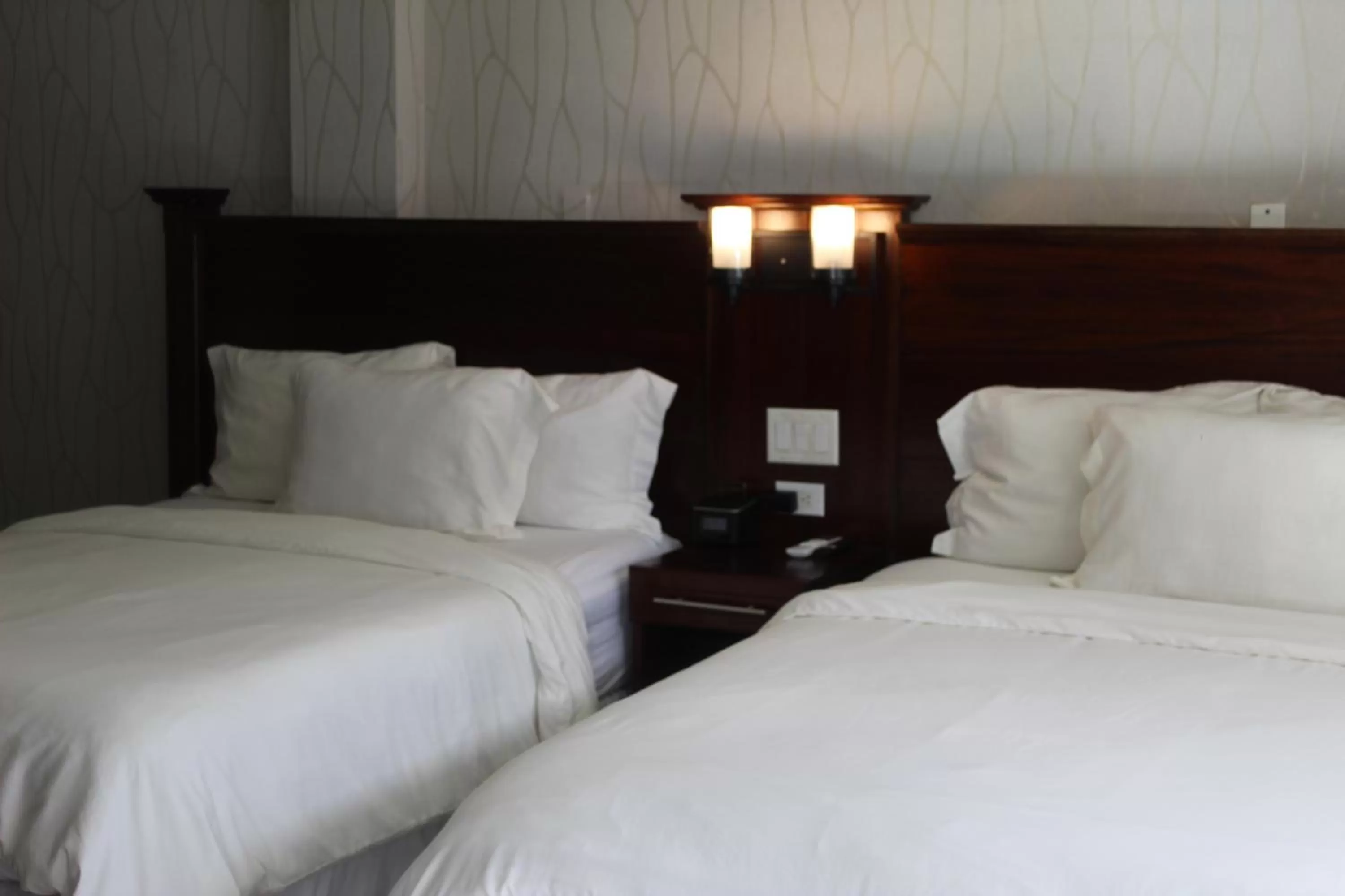 Bed in Barefoot Caye Caulker Hotel