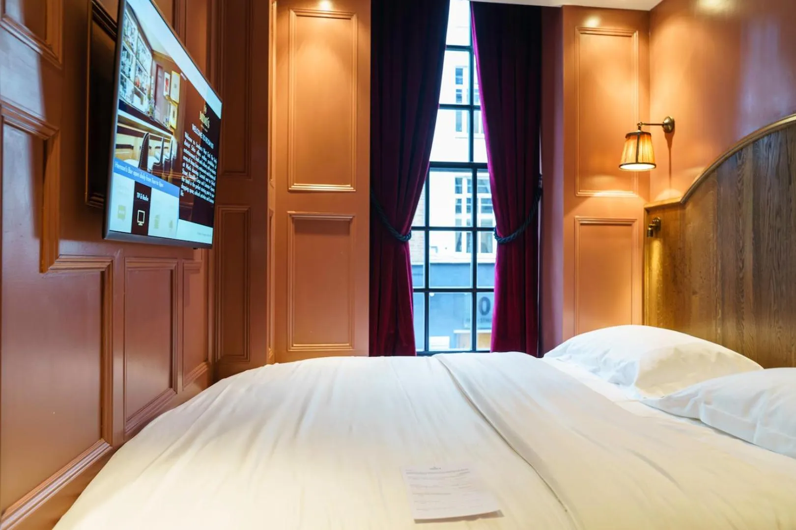 Bed in Mimi's Hotel Soho