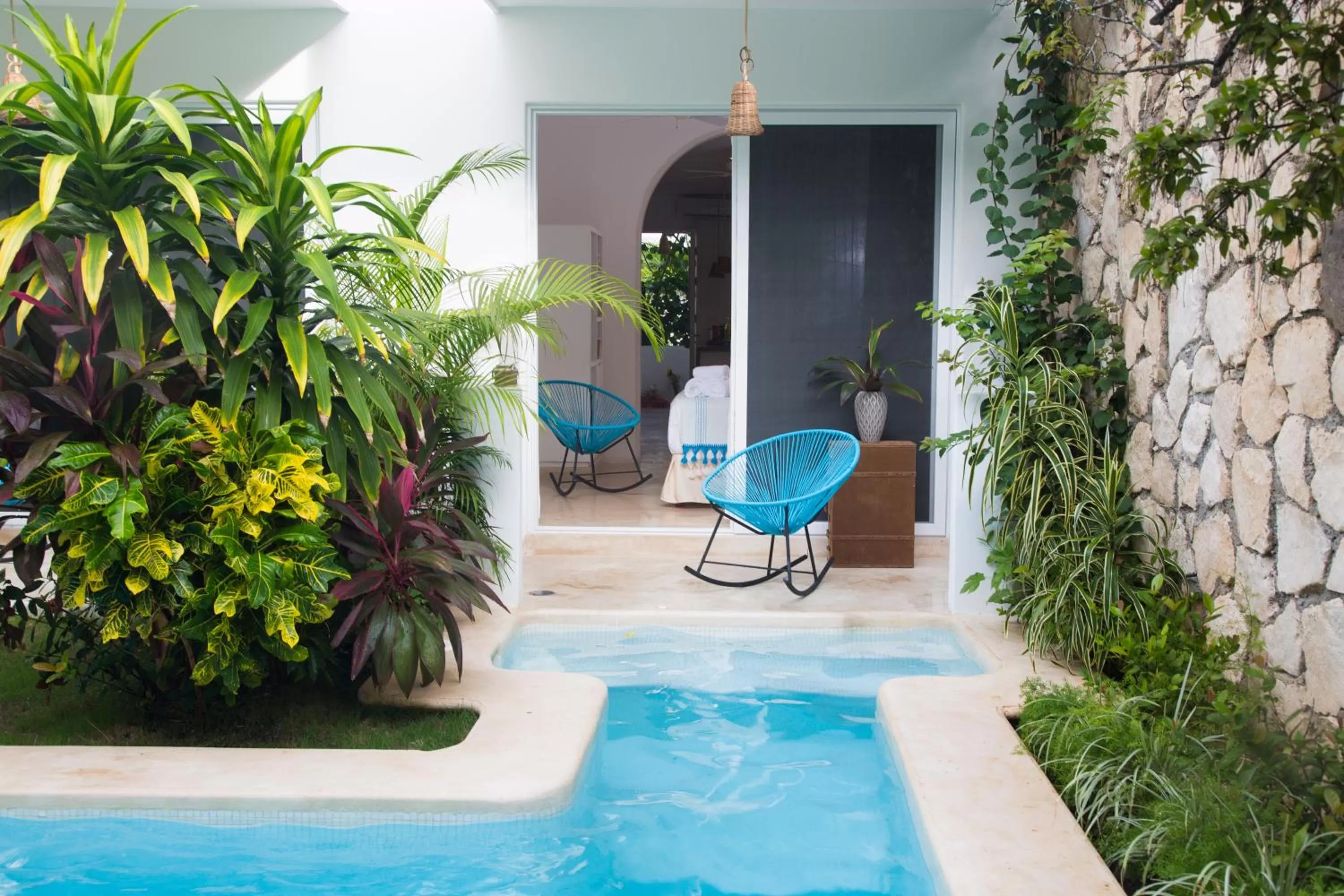 Pool view in LiveTulum