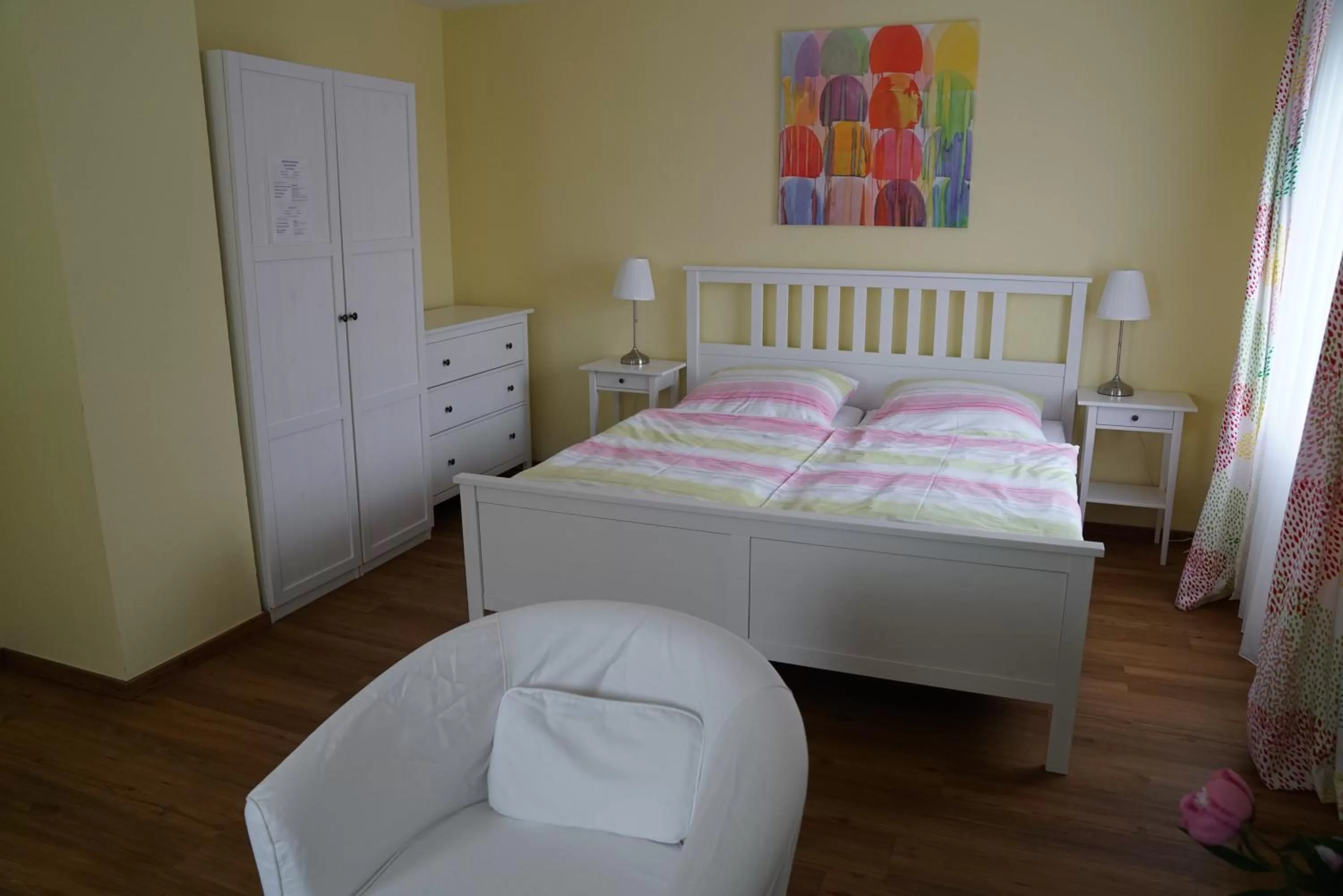 Bed in Hotel zum Grafen Hallermunt