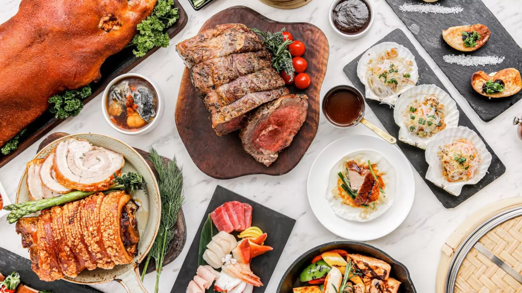 Food in The Langham Hong Kong