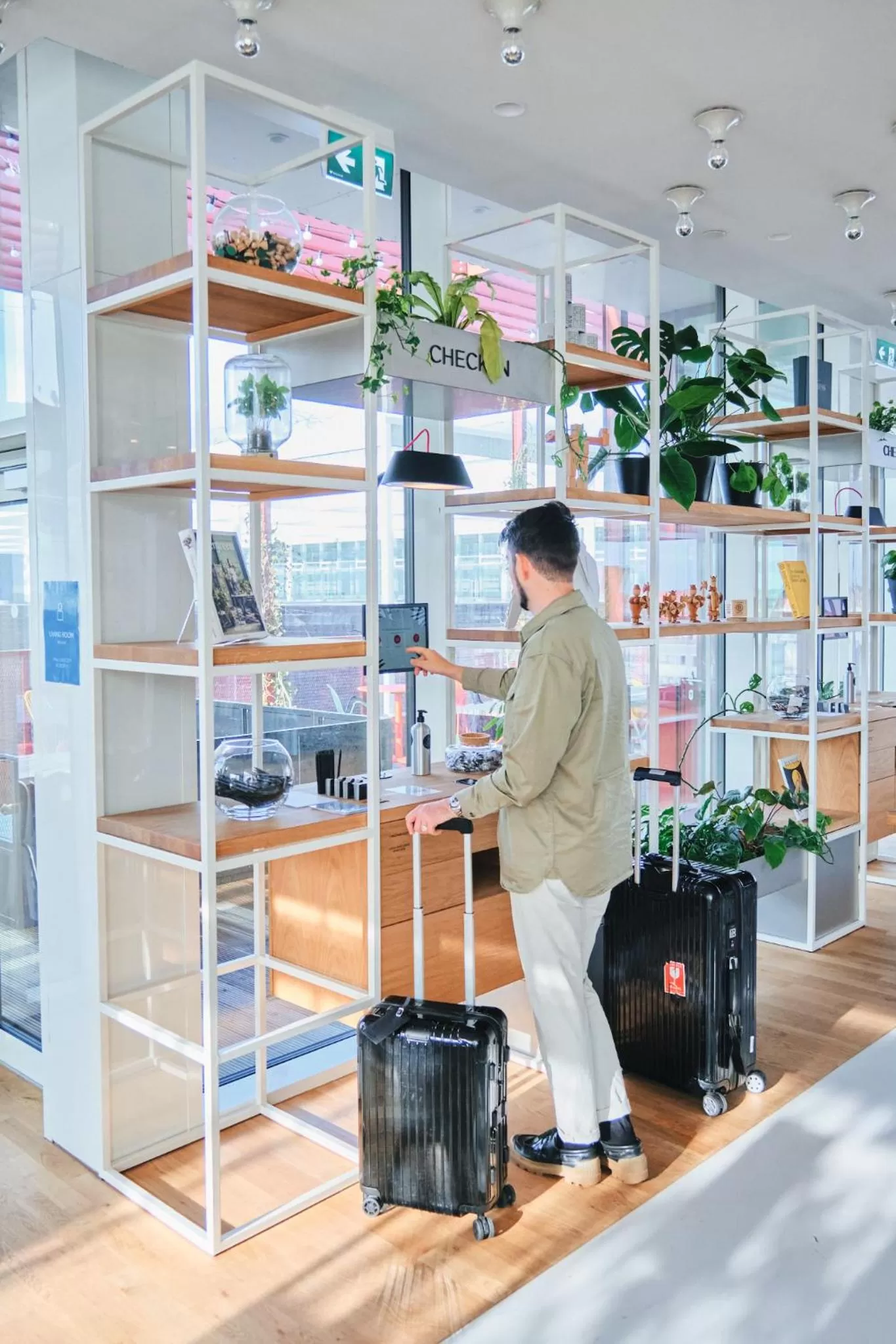 Living room in Zoku Copenhagen