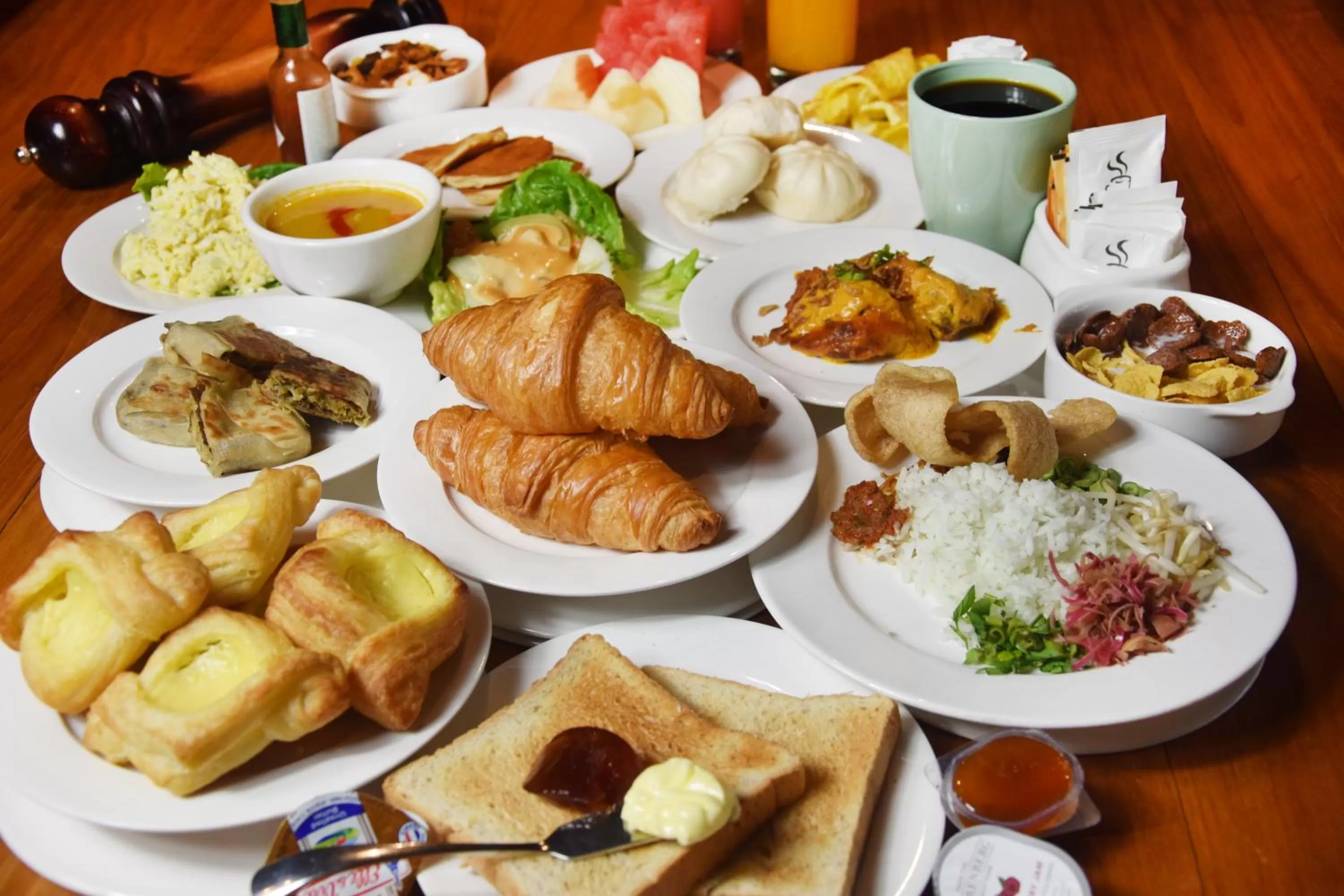 Breakfast in MTREE Hotel