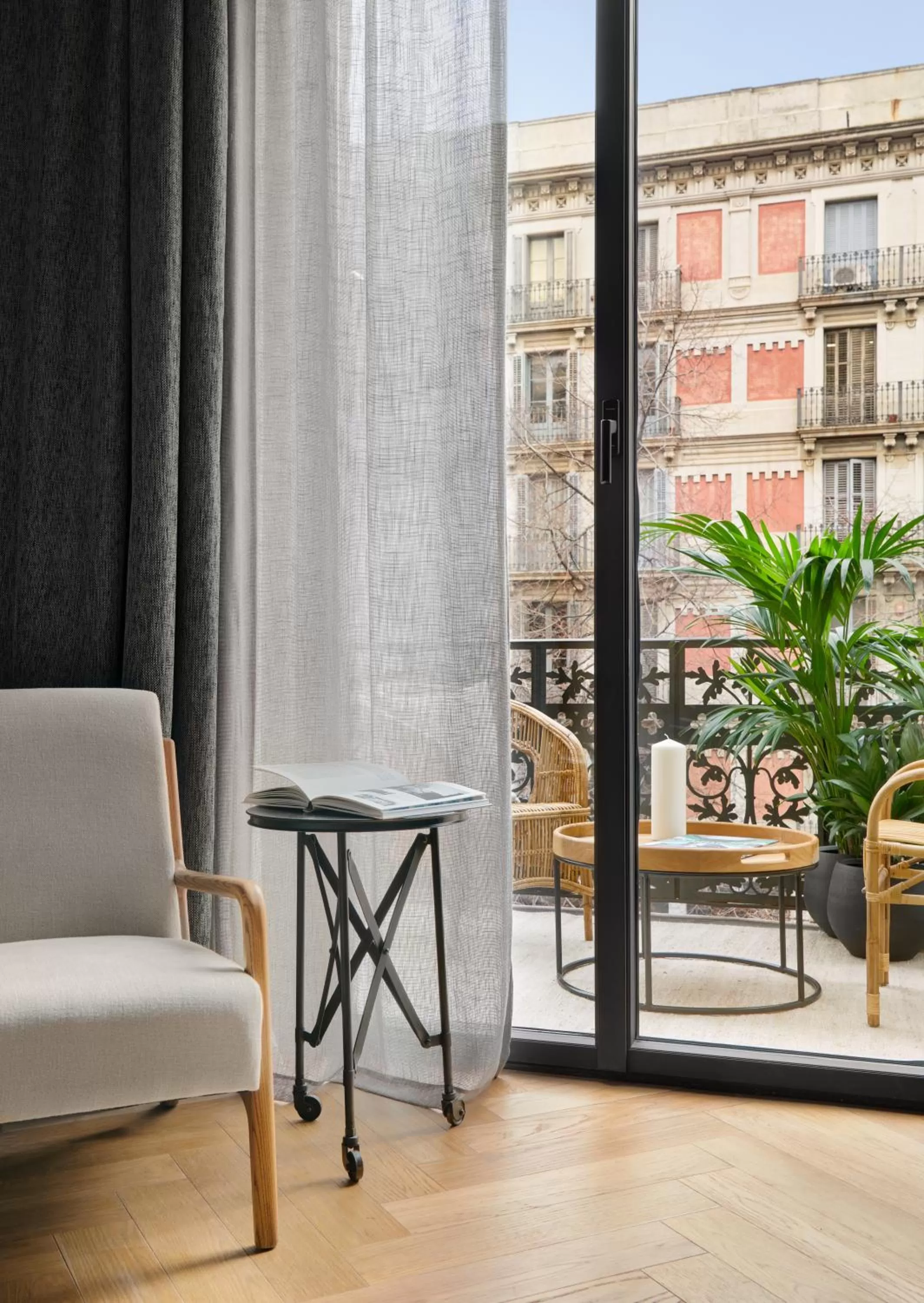 Balcony/Terrace in Hotel Casa Sagnier