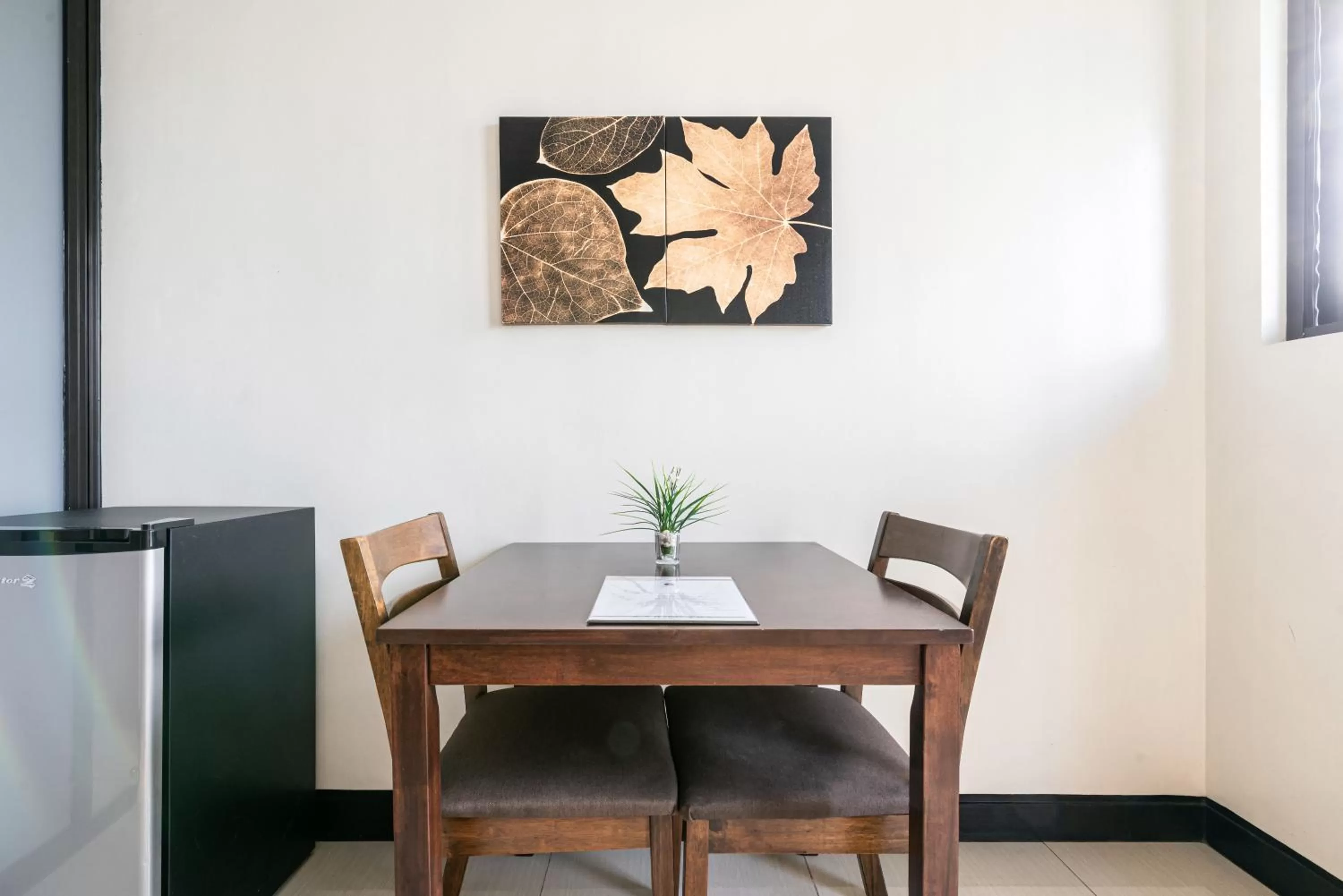 Dining area in Artemis Place Makati Hotel