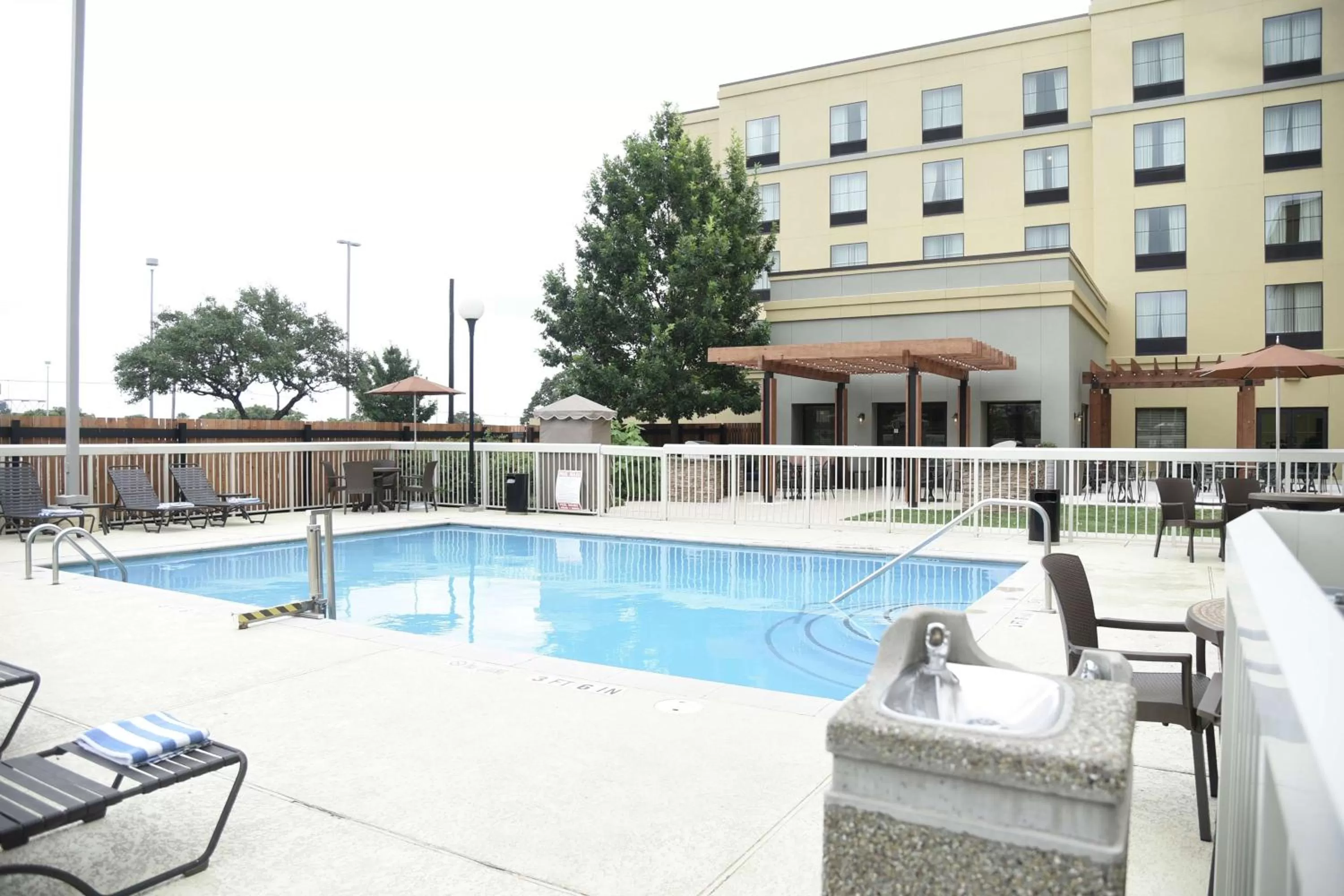 Pool view in Homewood Suites by Hilton San Antonio North