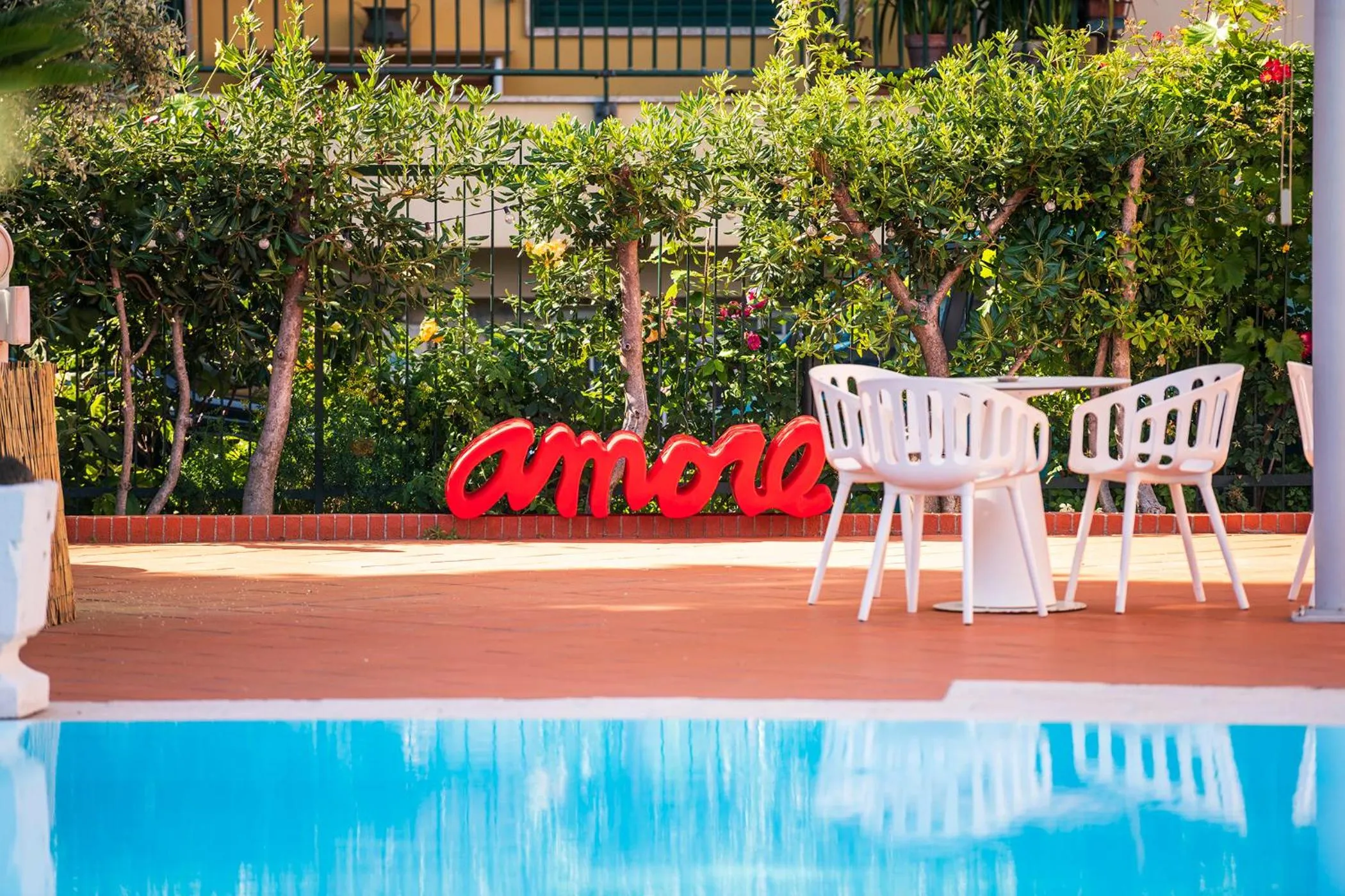 Patio in Hotel San Michele