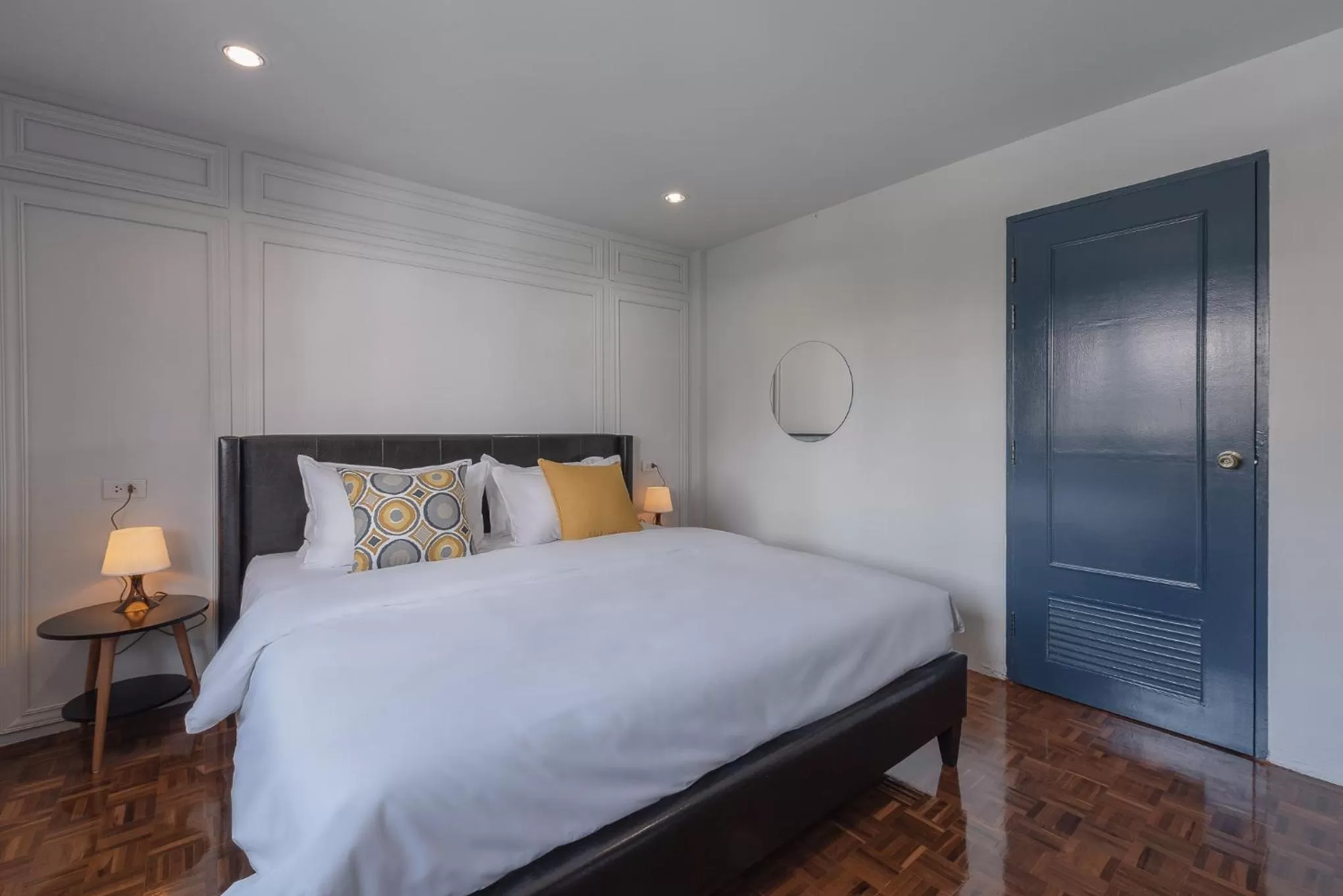 Bed in The Mellow Pillow Hotel @ Chiang Mai Gate