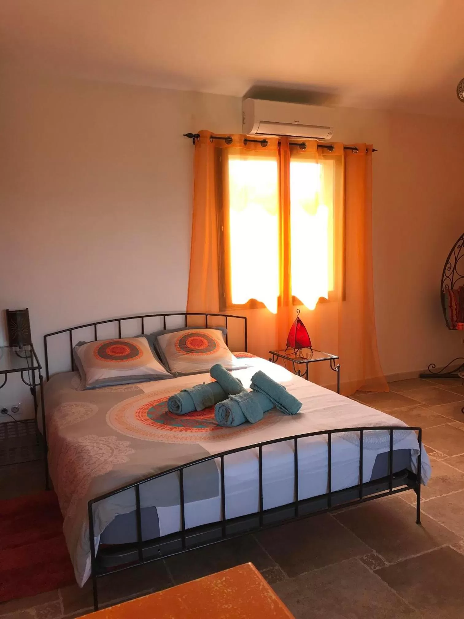 Triple Room with Pool View - Orientale in La Bastide Des Selves