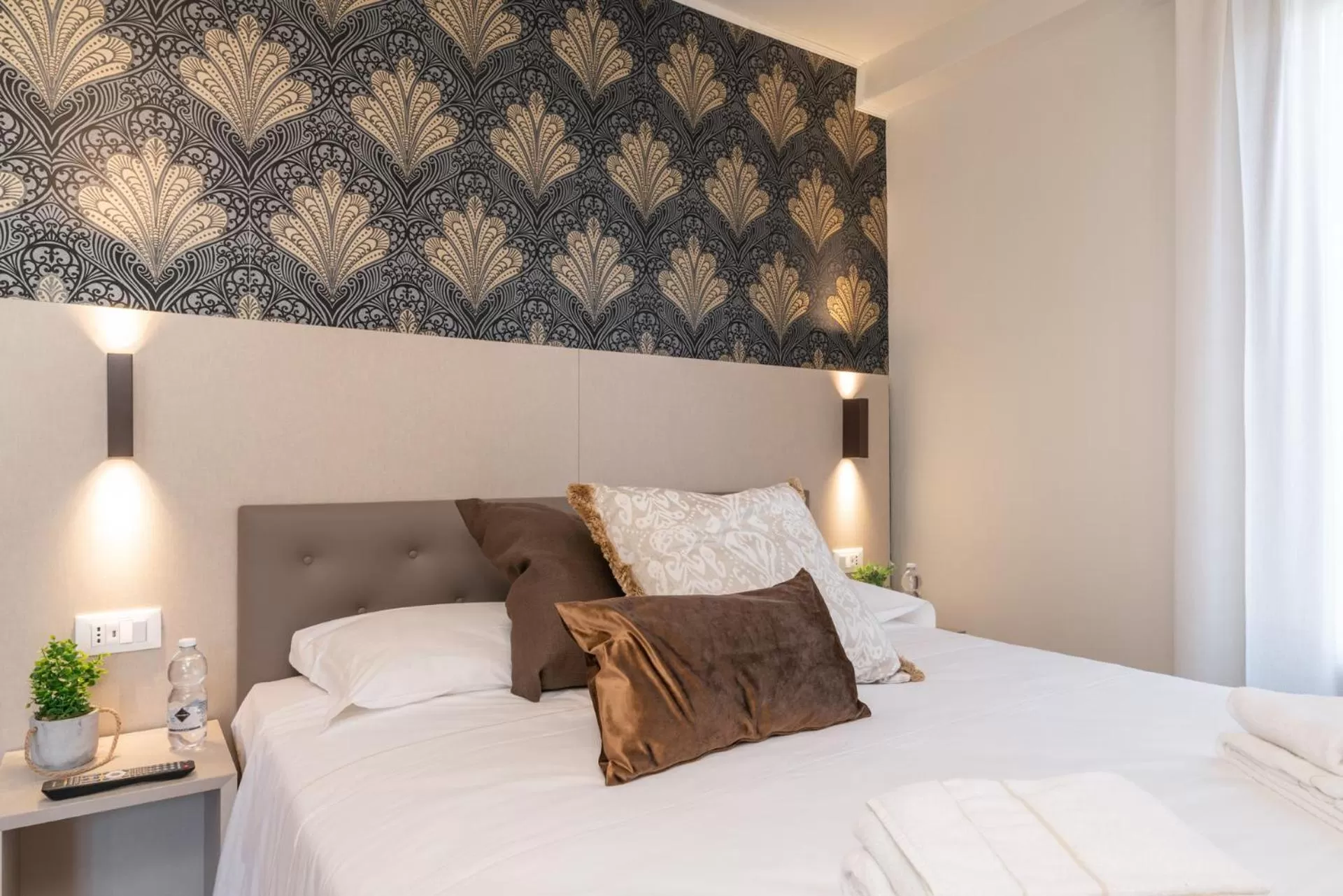 Bedroom, Bed in Hotel Grifoni