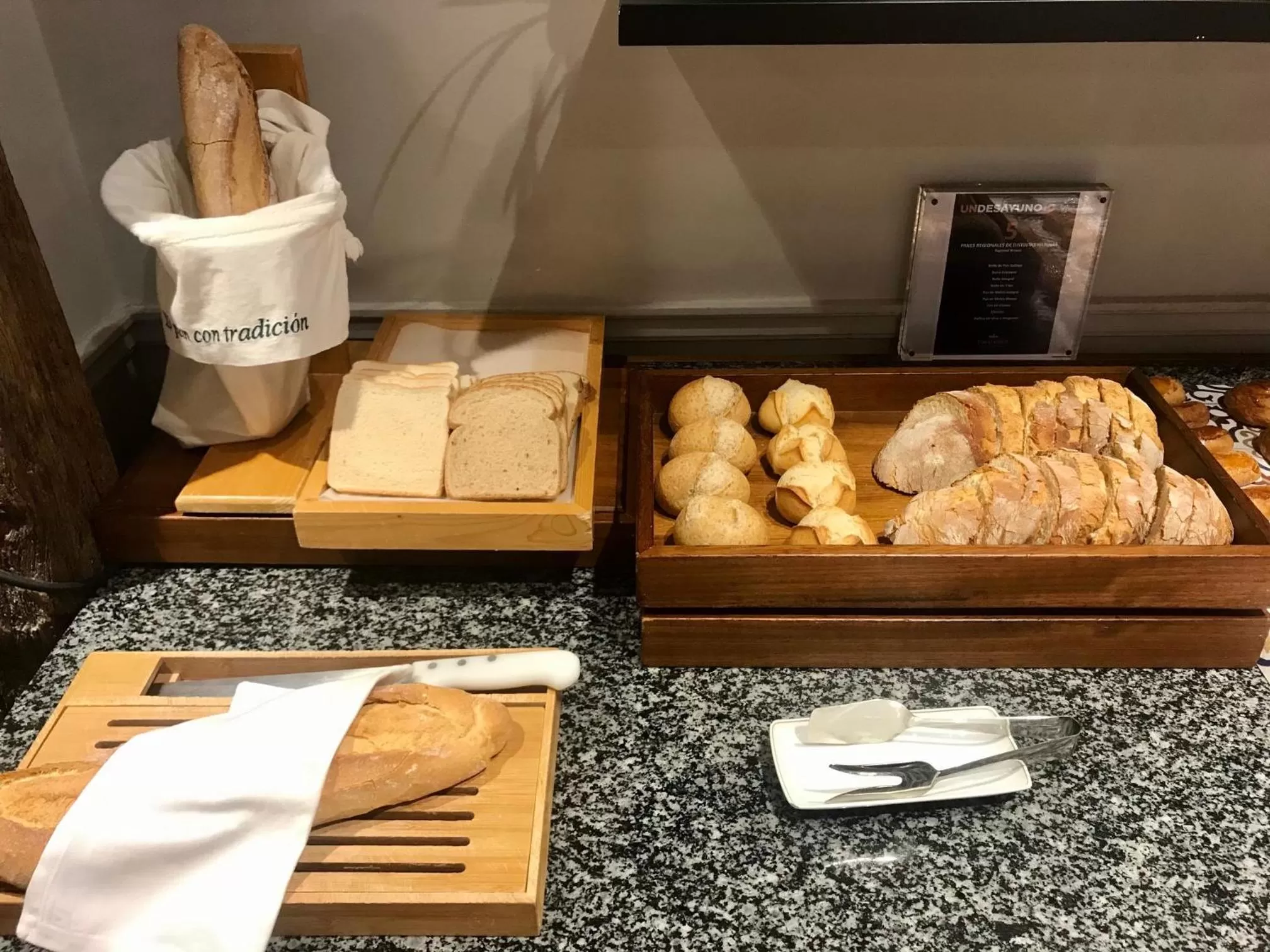 Breakfast in Parador de Ribadeo