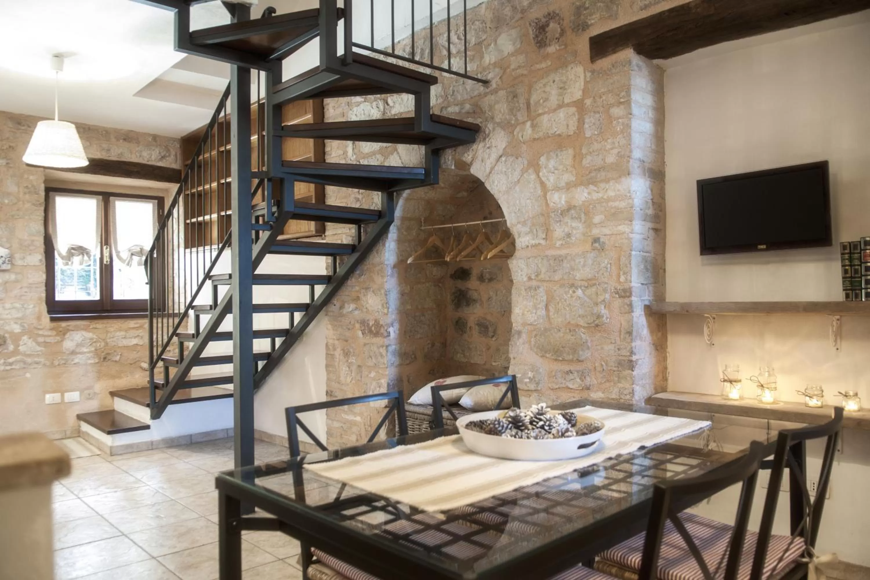 TV and multimedia, Seating Area in La Residenza Dei Cappuccini