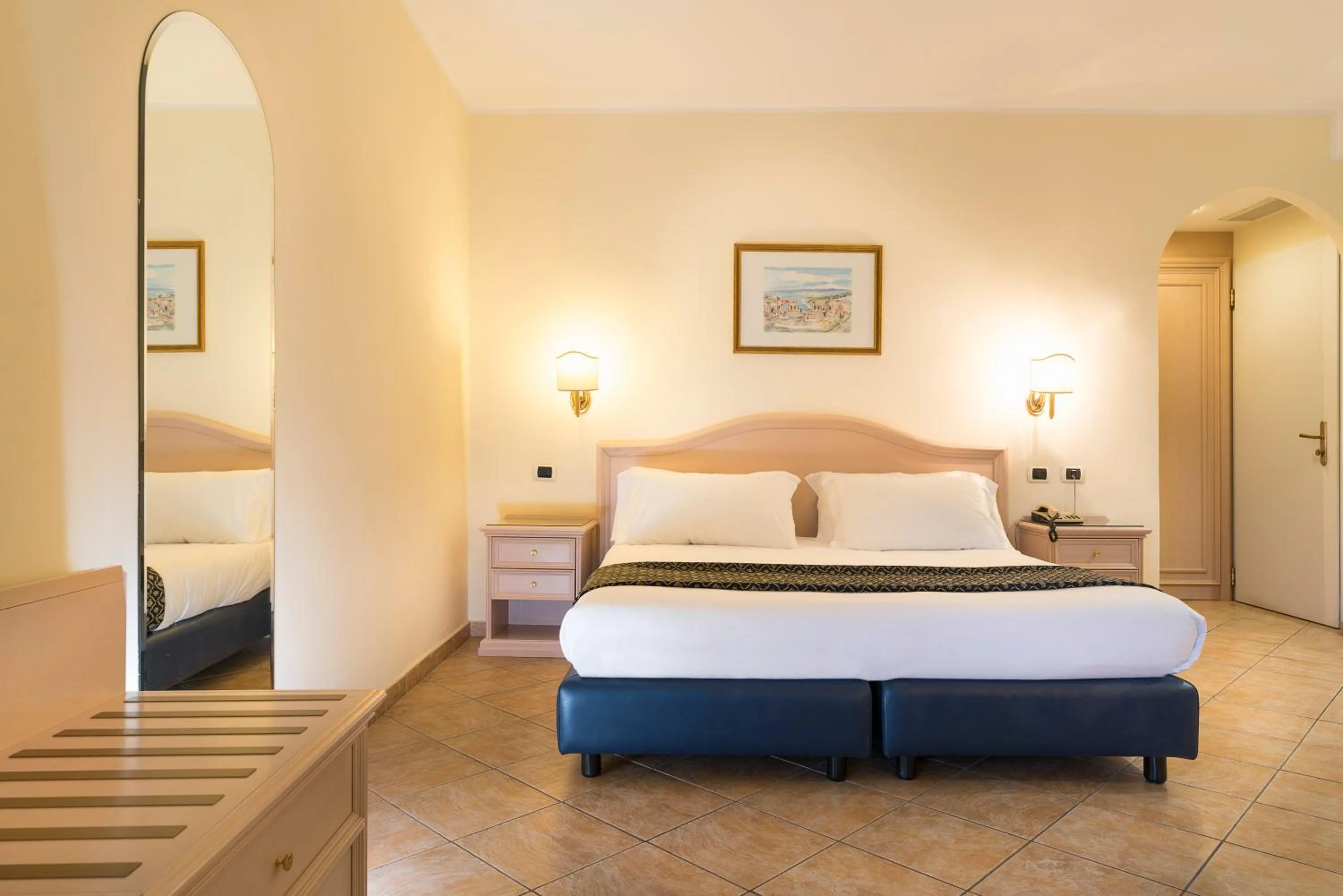 Bed in Sant Alphio Garden Hotel & SPA