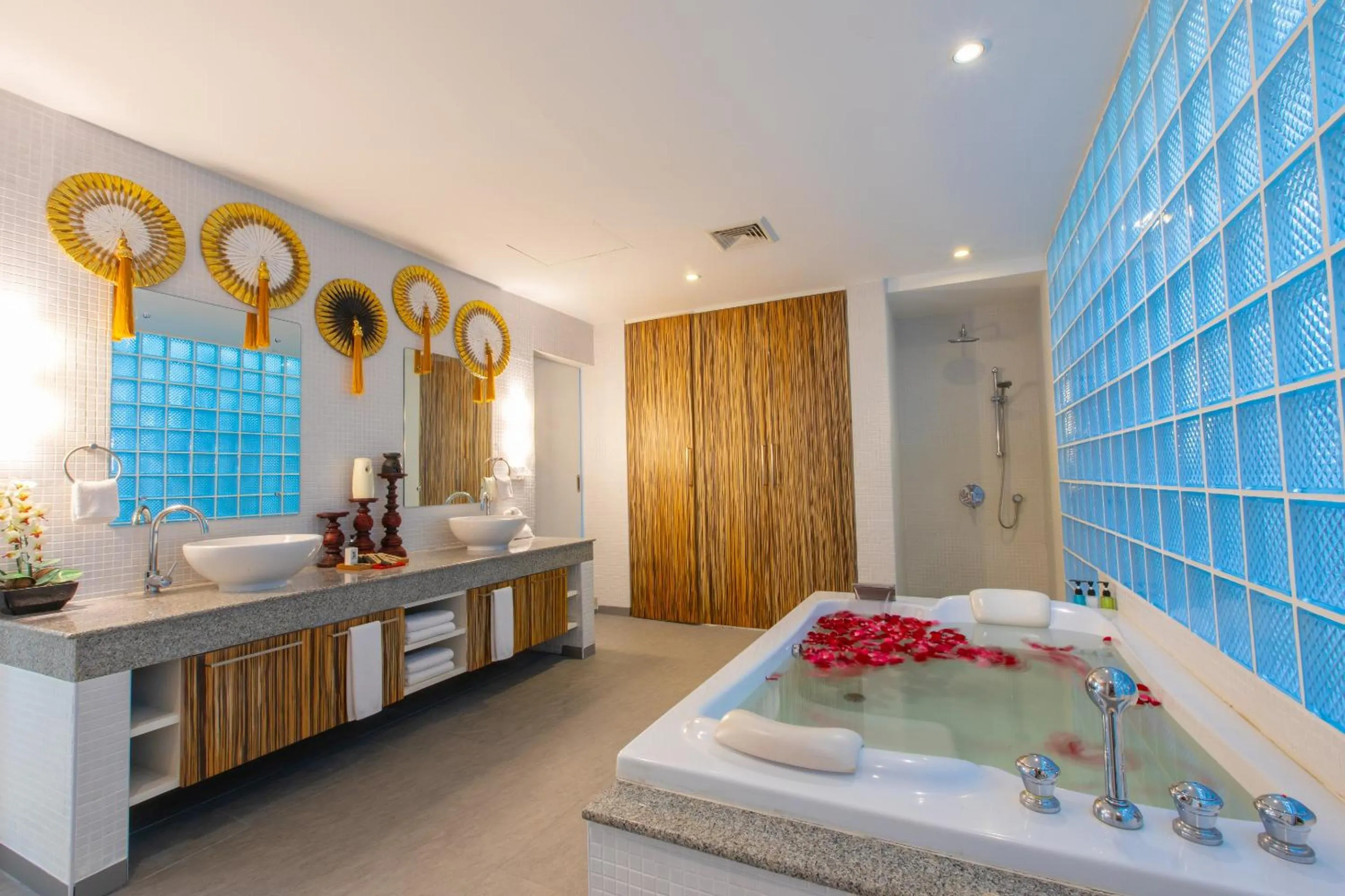 Bathroom in IndoChine Resort and Villas
