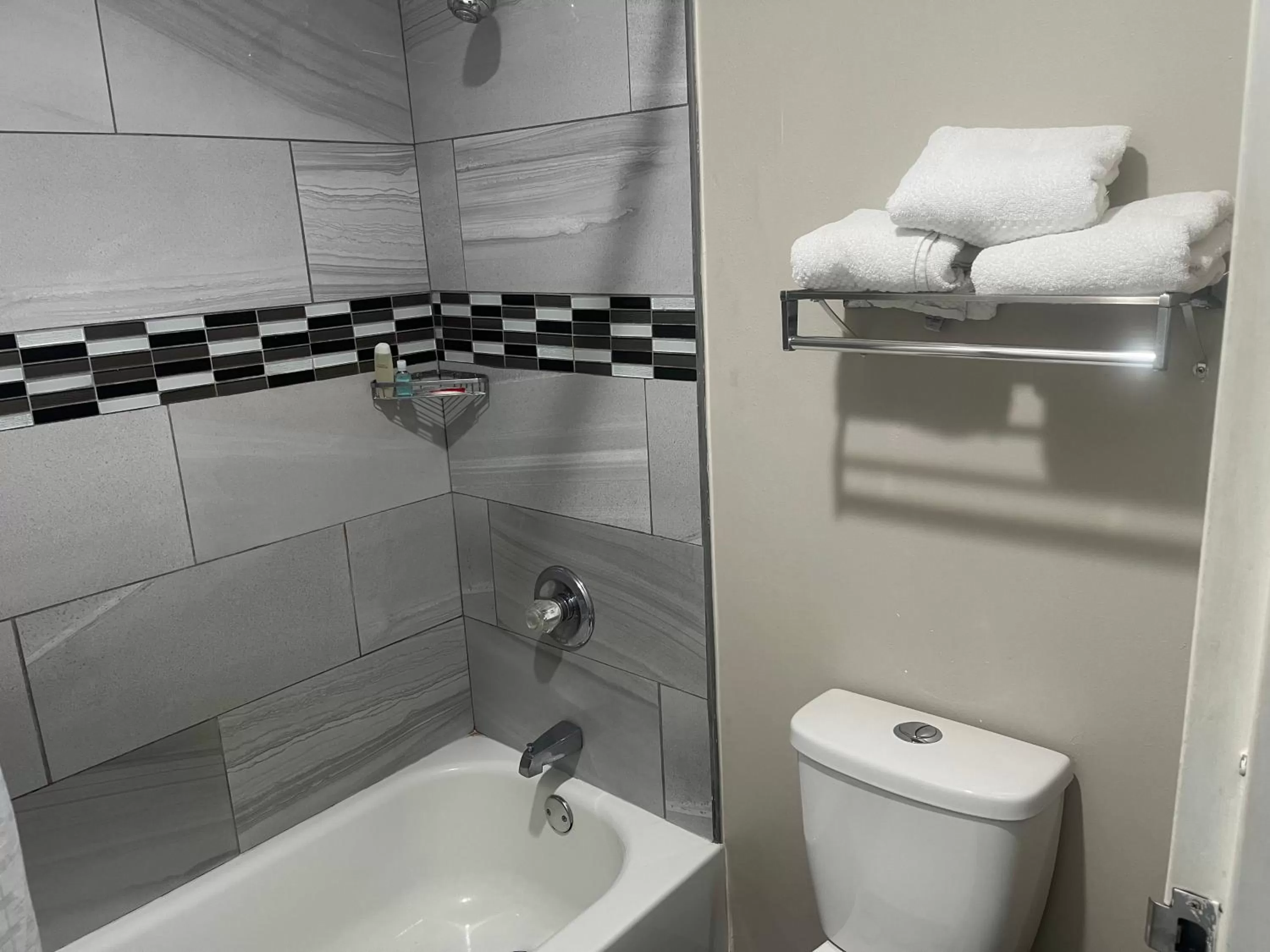 Shower in Econo Lodge Inn & Suites Murfreesboro Shopping District