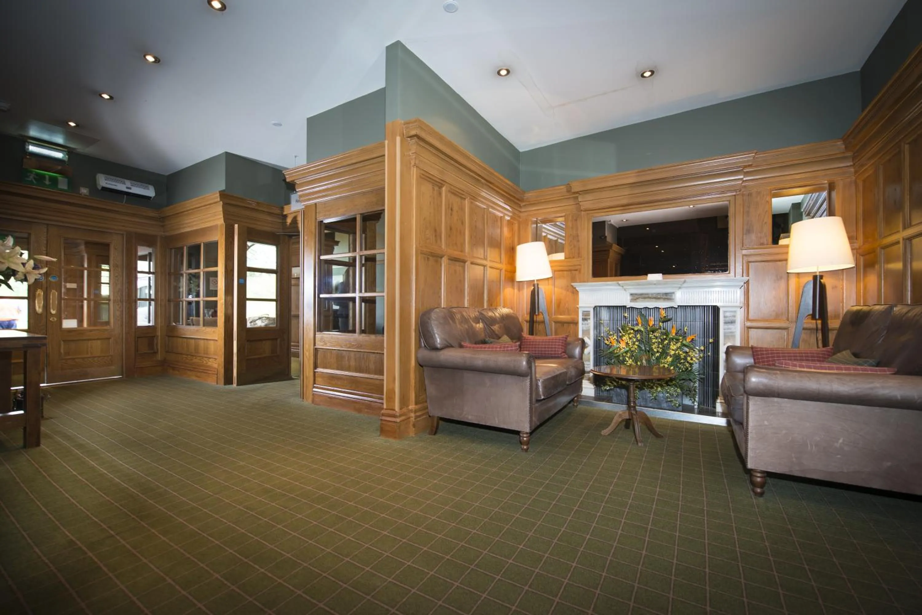 Seating area in Columba Hotel Inverness by Compass Hospitality