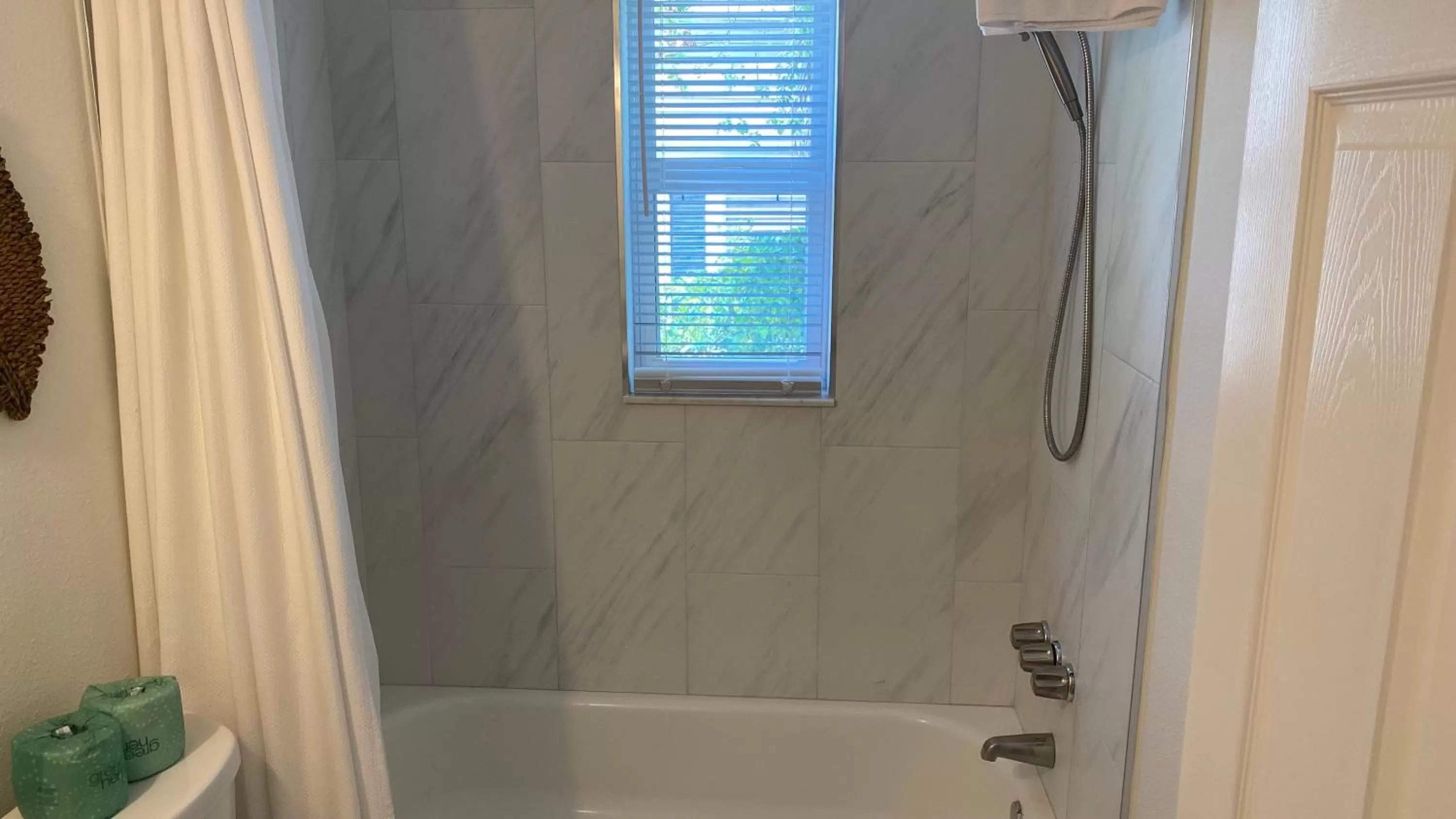 Shower in Tropical Breeze Resort
