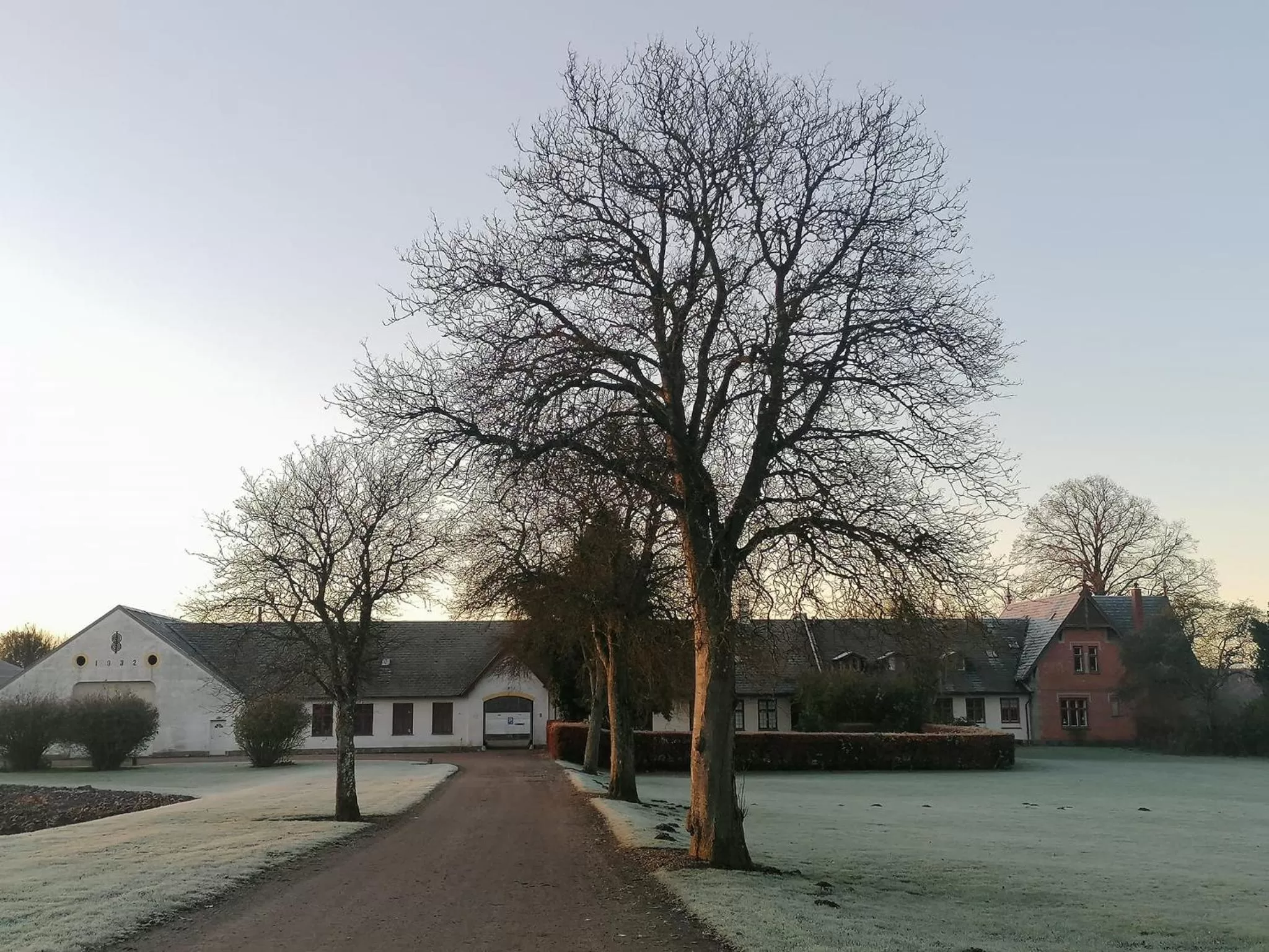 Property building, Winter in Edelsminde Bed & Breakfast