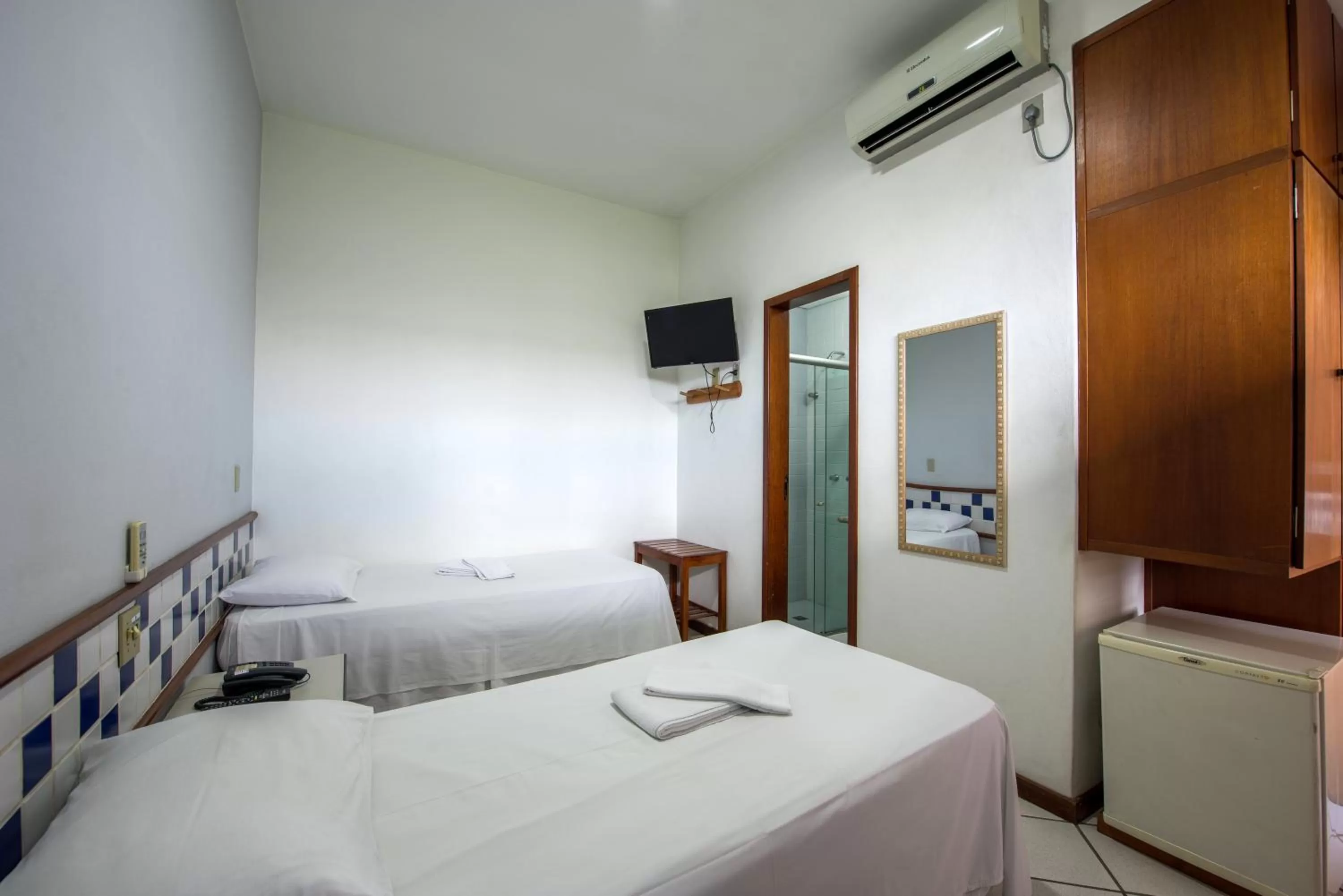 Bed in Hotel Metropolitano