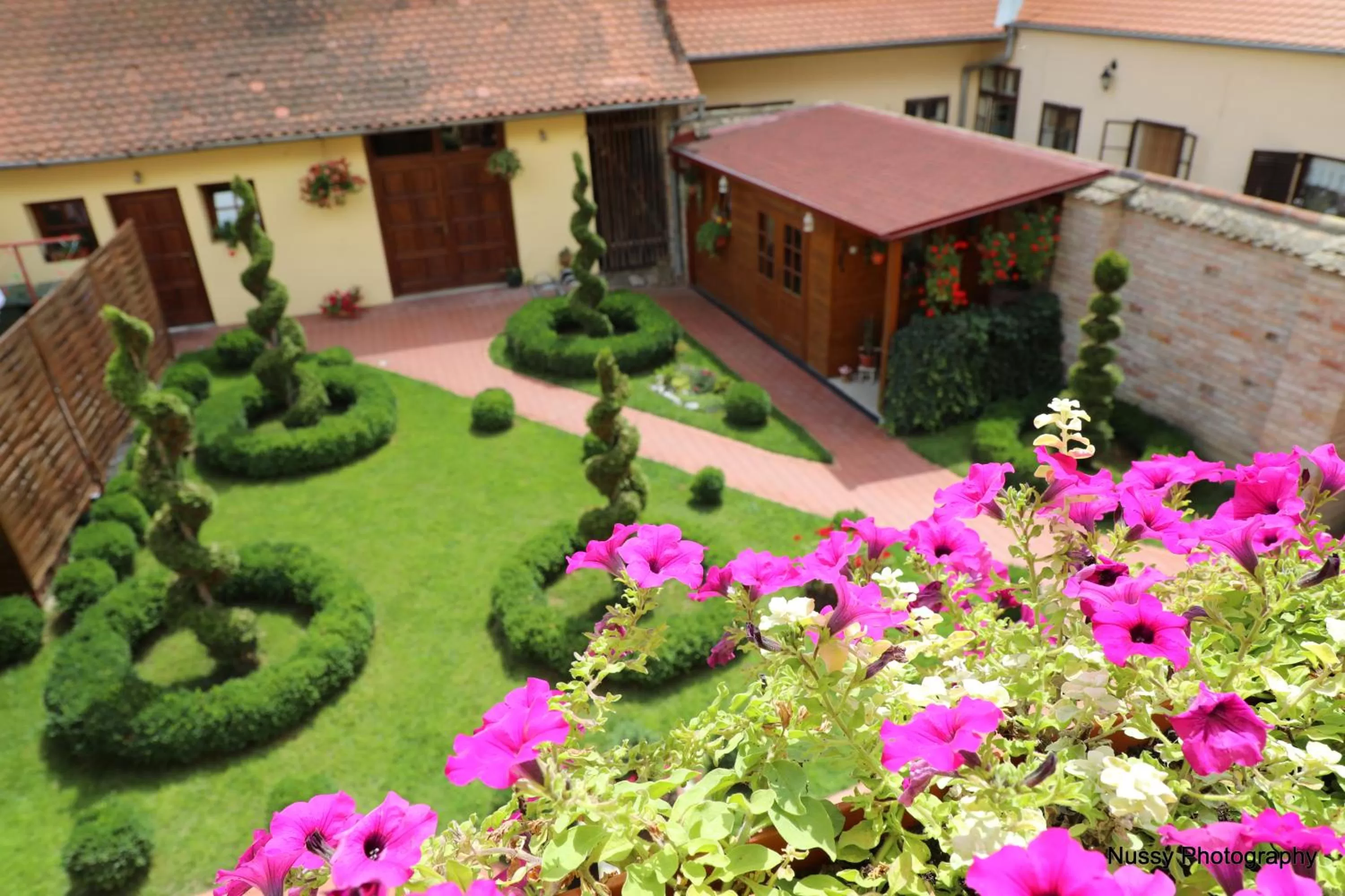 Garden view in Maksimilian Osijek