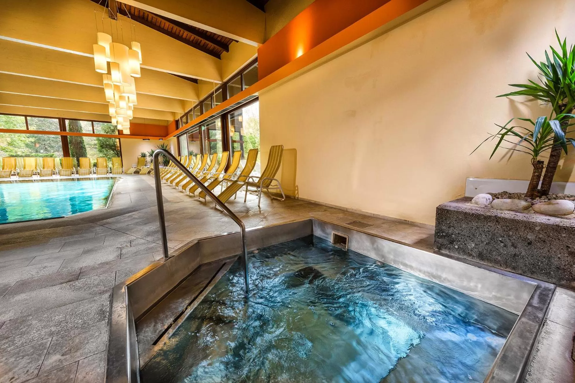 Hot Tub in Johannesbad Hotel Palace