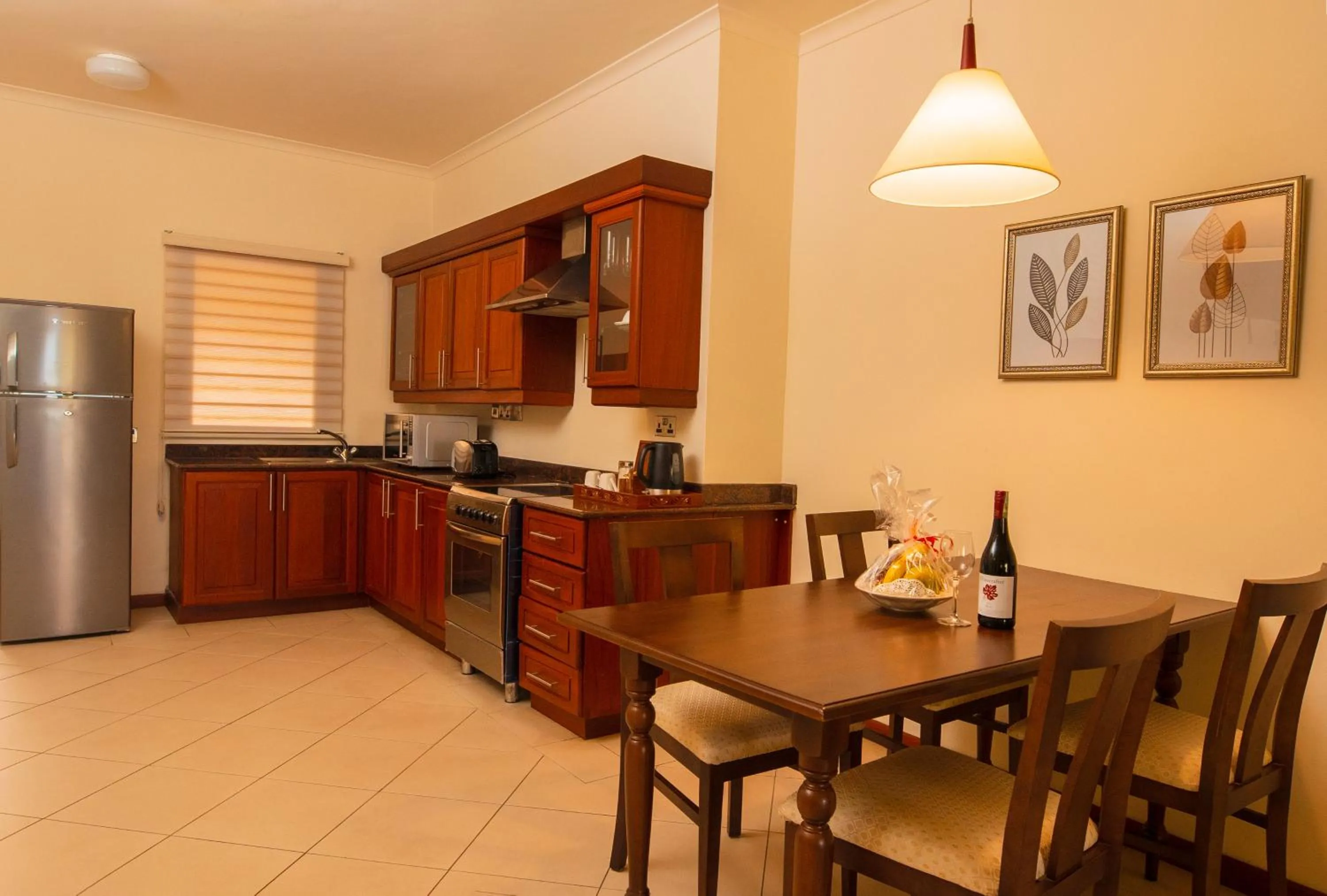Dining area in White Sands Hotel