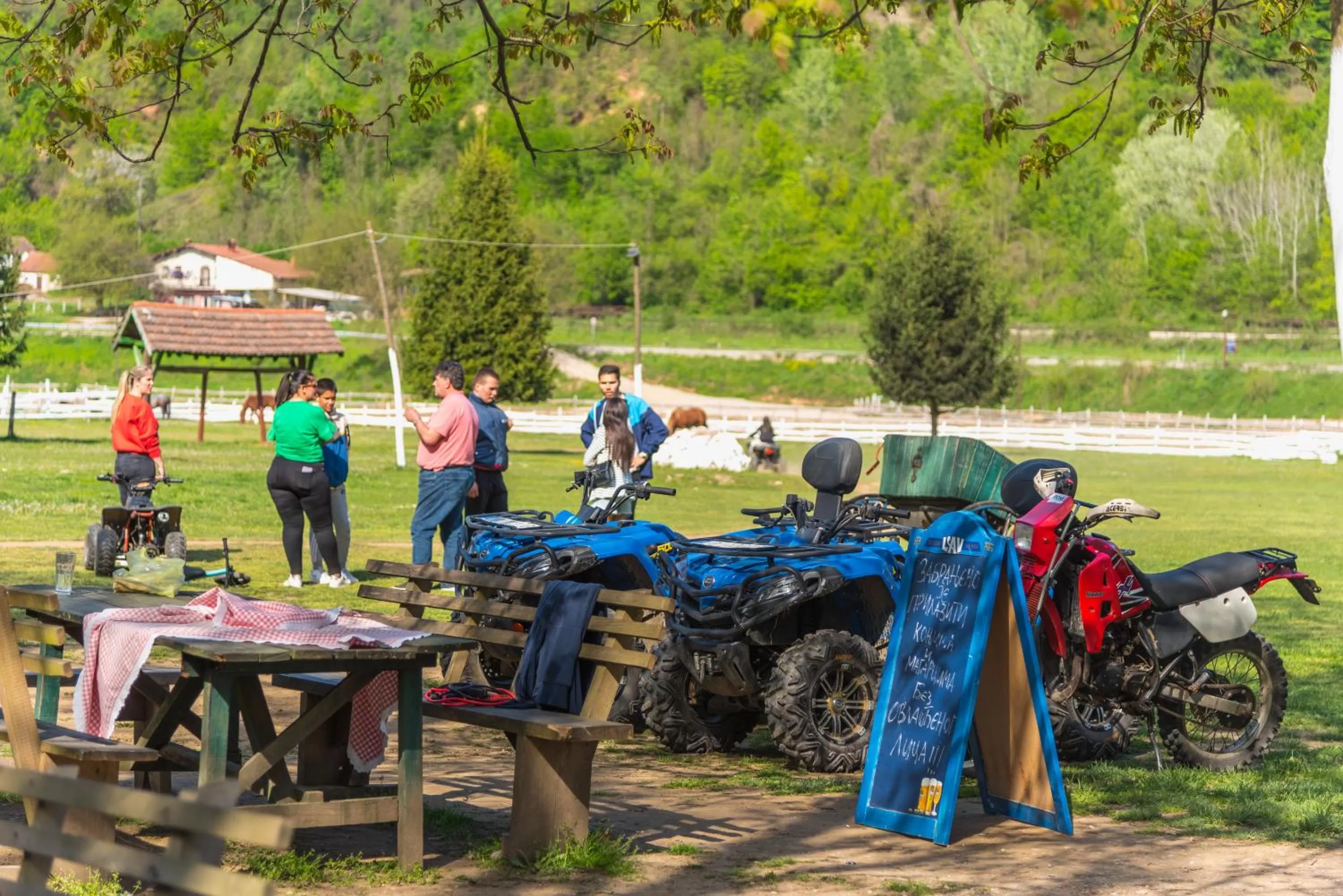 Entertainment in B&B Etno Village Sunčana Reka