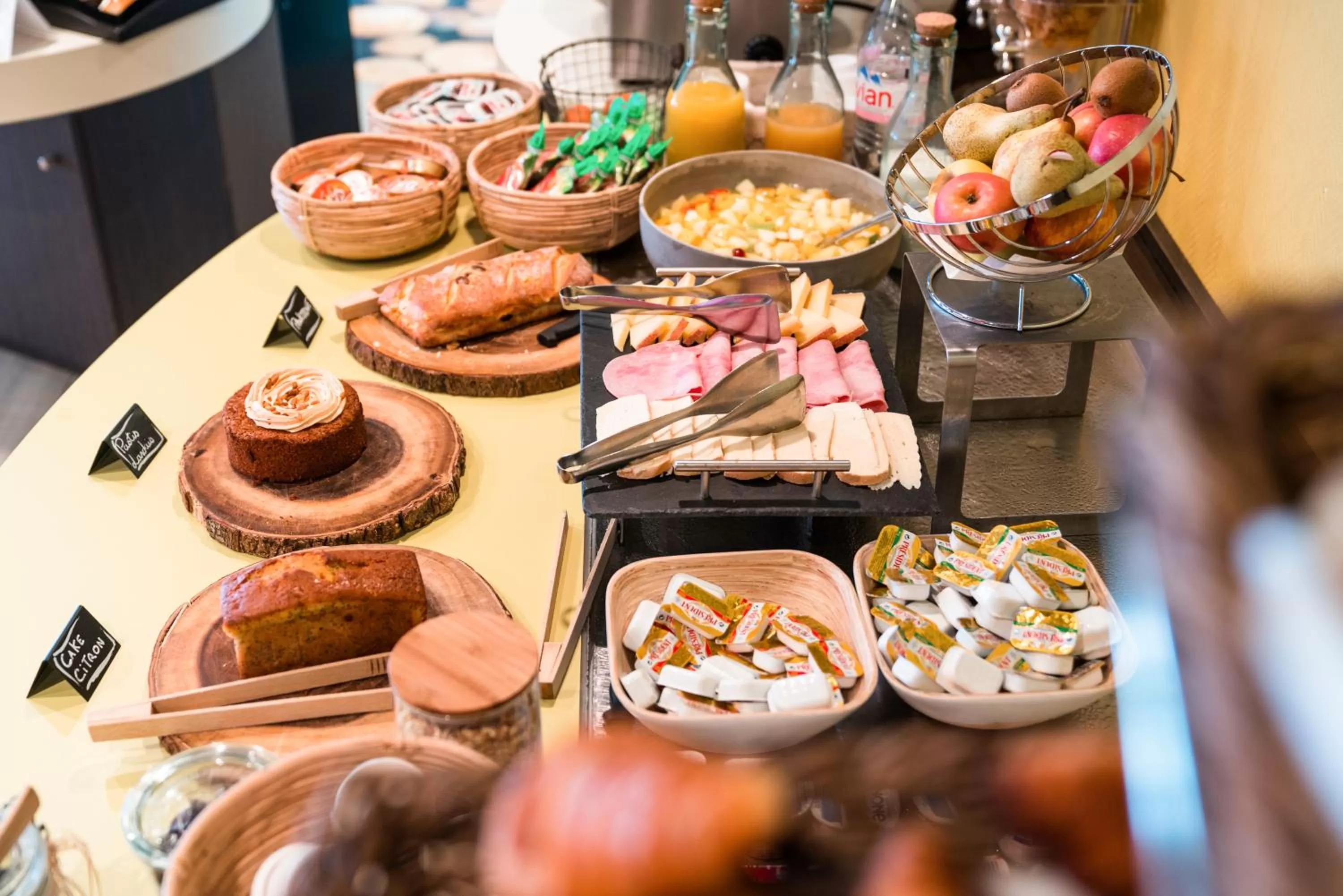 Continental breakfast in ibis styles Dax Centre