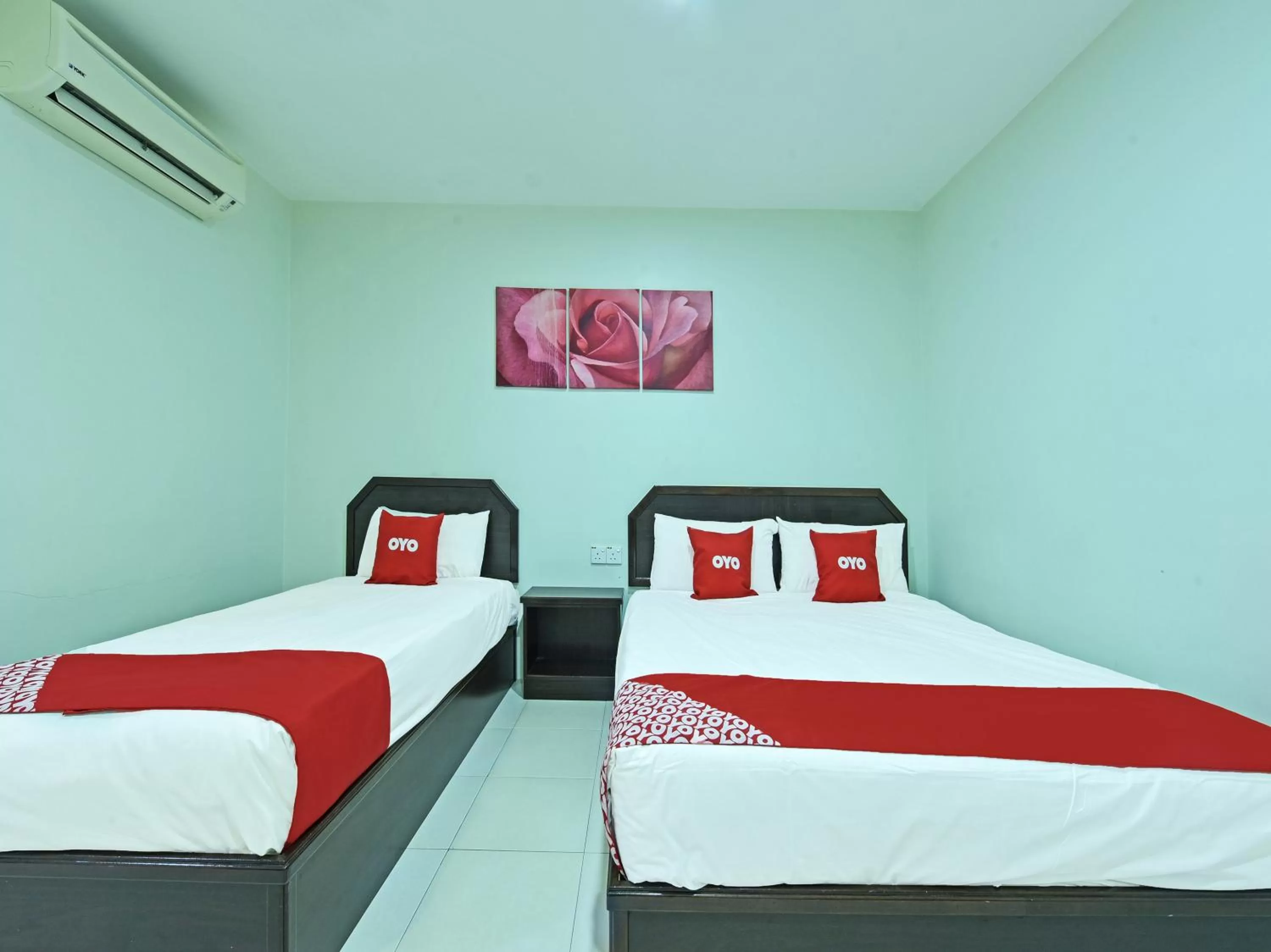 Bed in Super OYO Capital O 90545 Ho Hotel