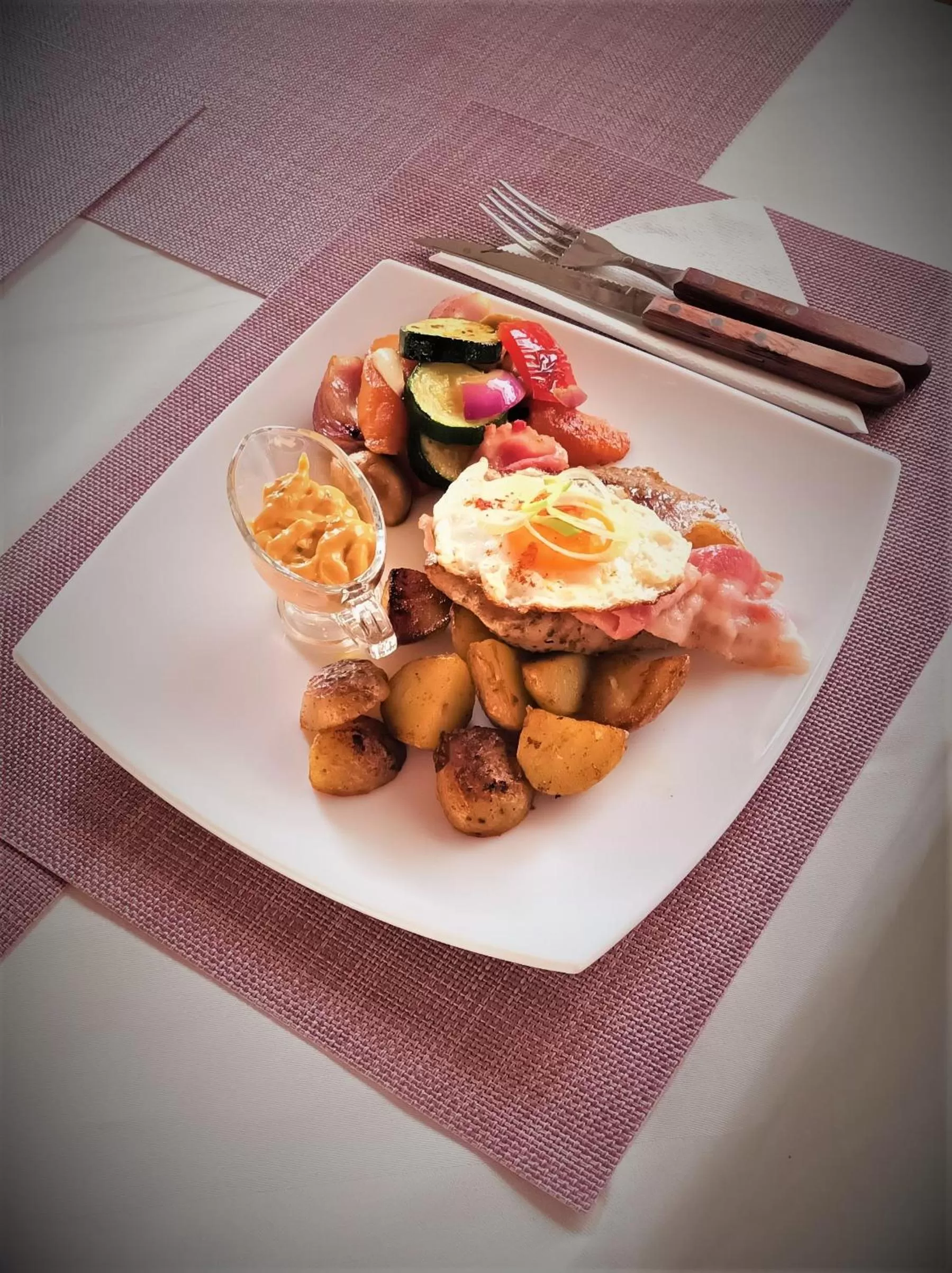 Dinner in Pension Marienhof